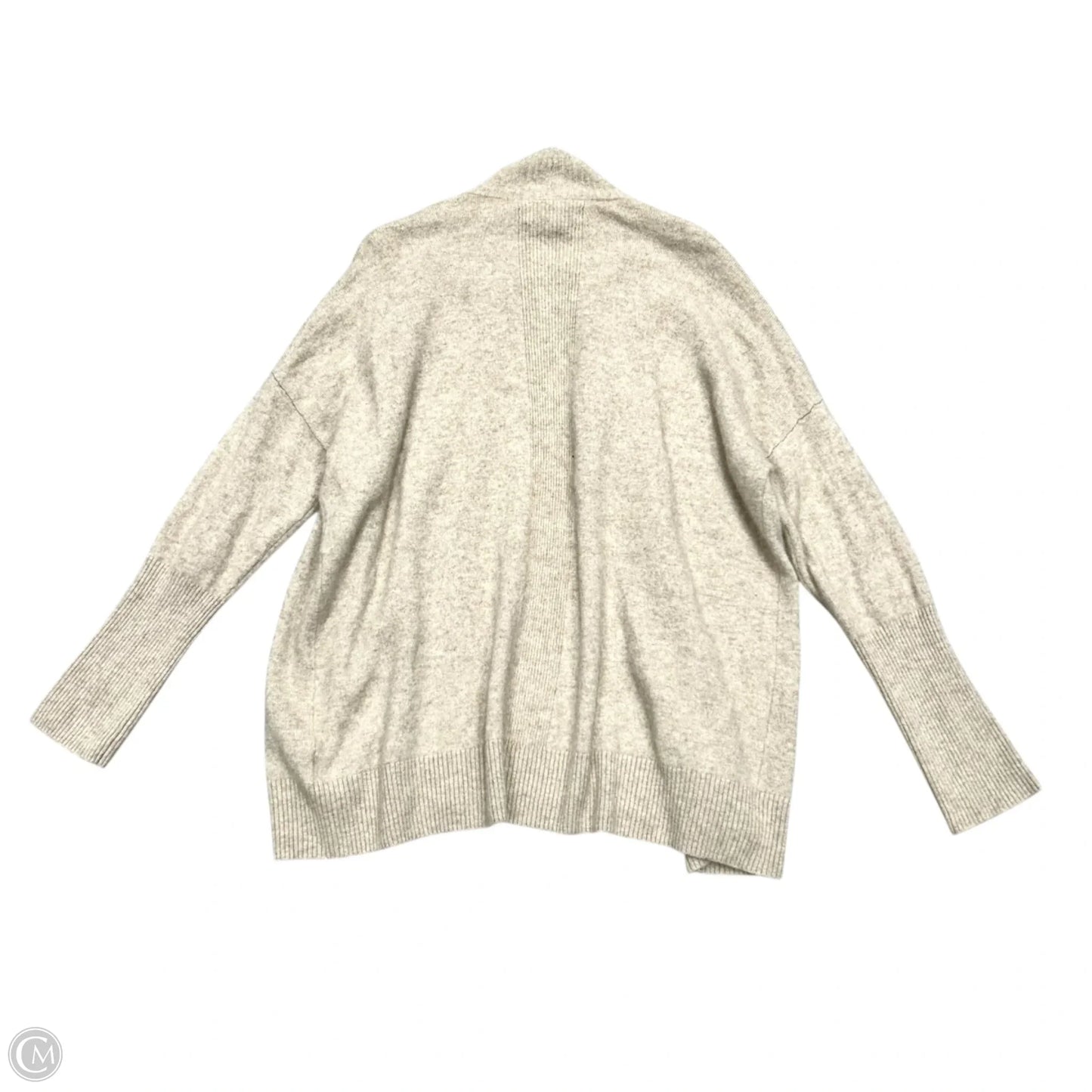 Sweater Cardigan Cashmere By Tahari In Tan, Size: L