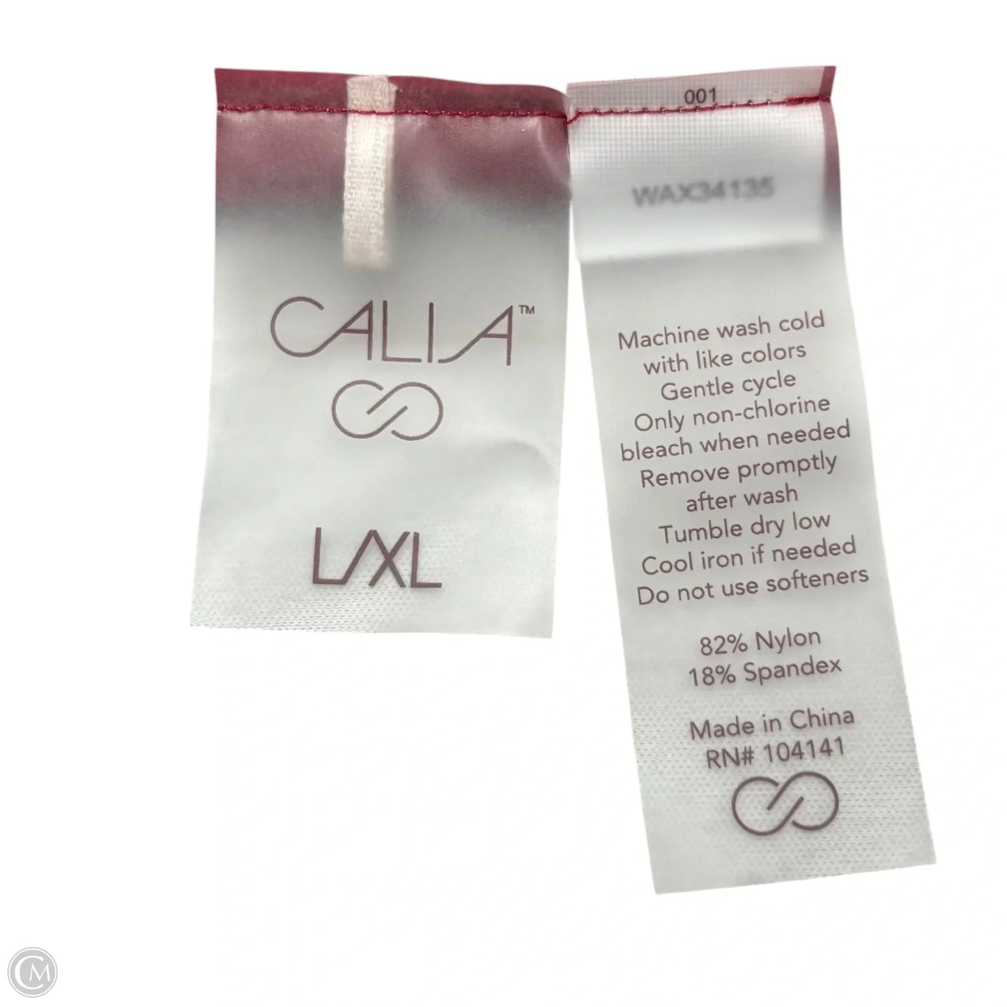 Athletic Pants 2pc By Calia In Red, Size: L