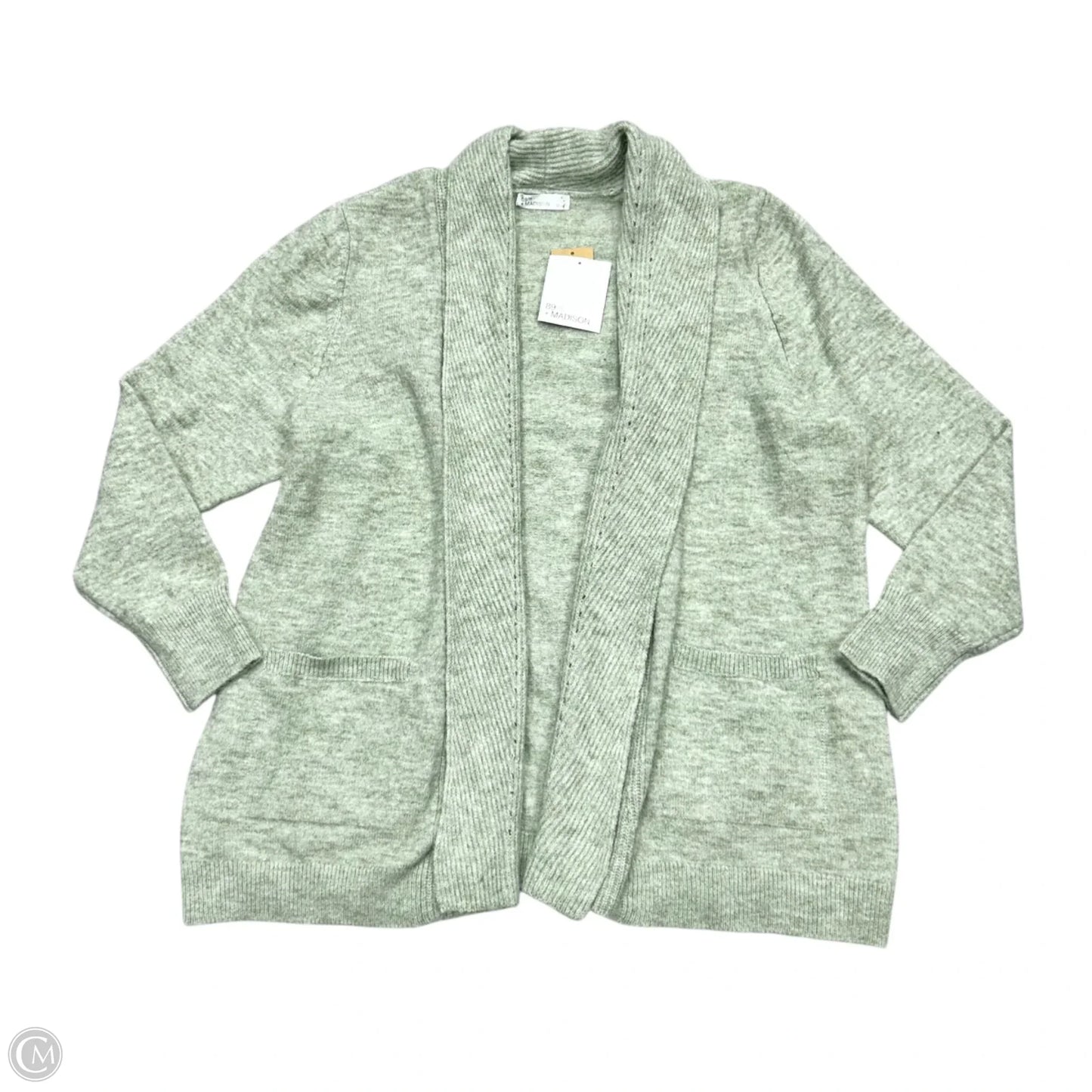 Cardigan By 89th And Madison In Green, Size: 2x