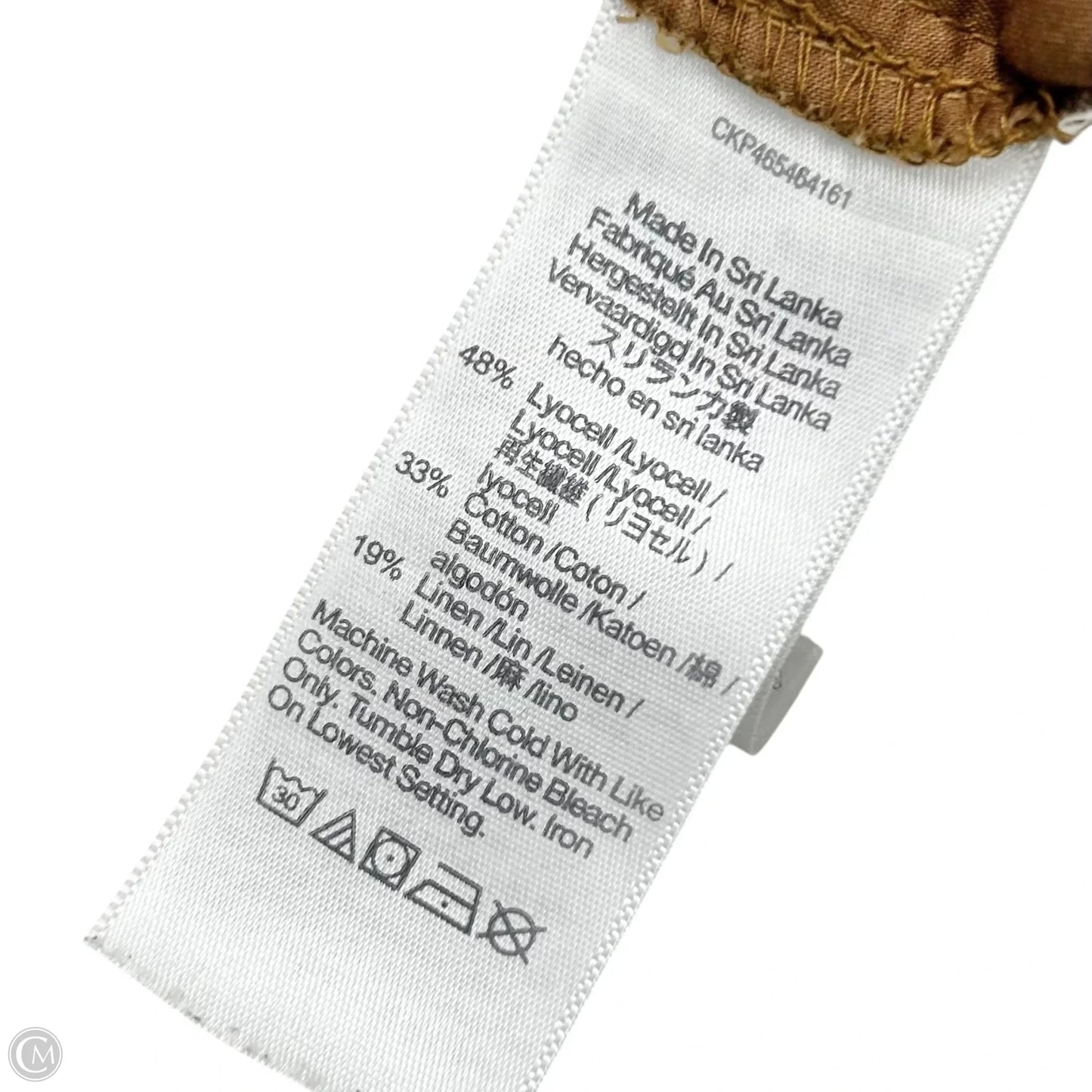 Pants Wide Leg By Madewell In Tan, Size: 6