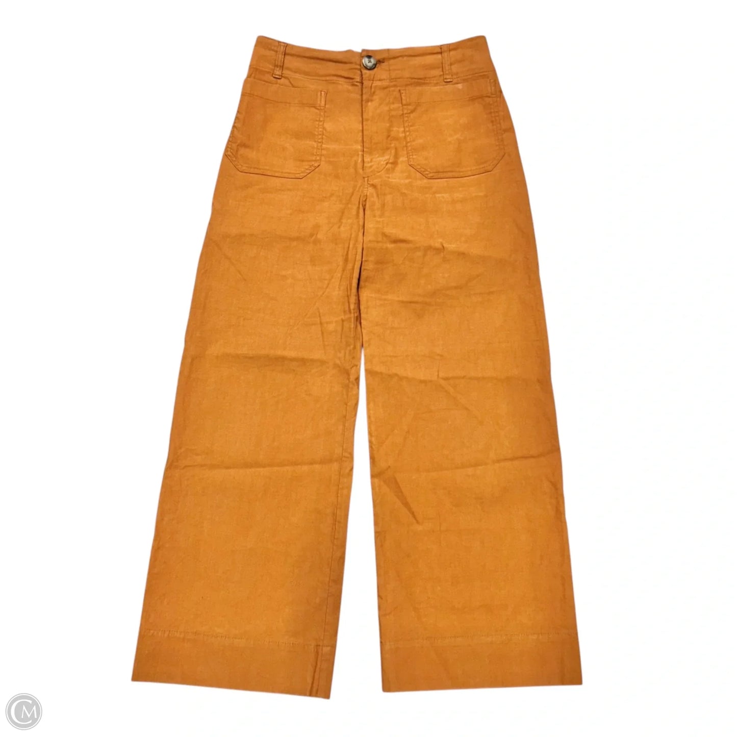 Pants Wide Leg By Maeve In Orange, Size: 4