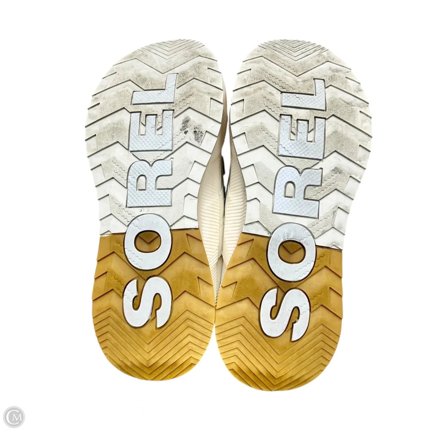 Shoes Sneakers By Sorel In Cream, Size: 9.5