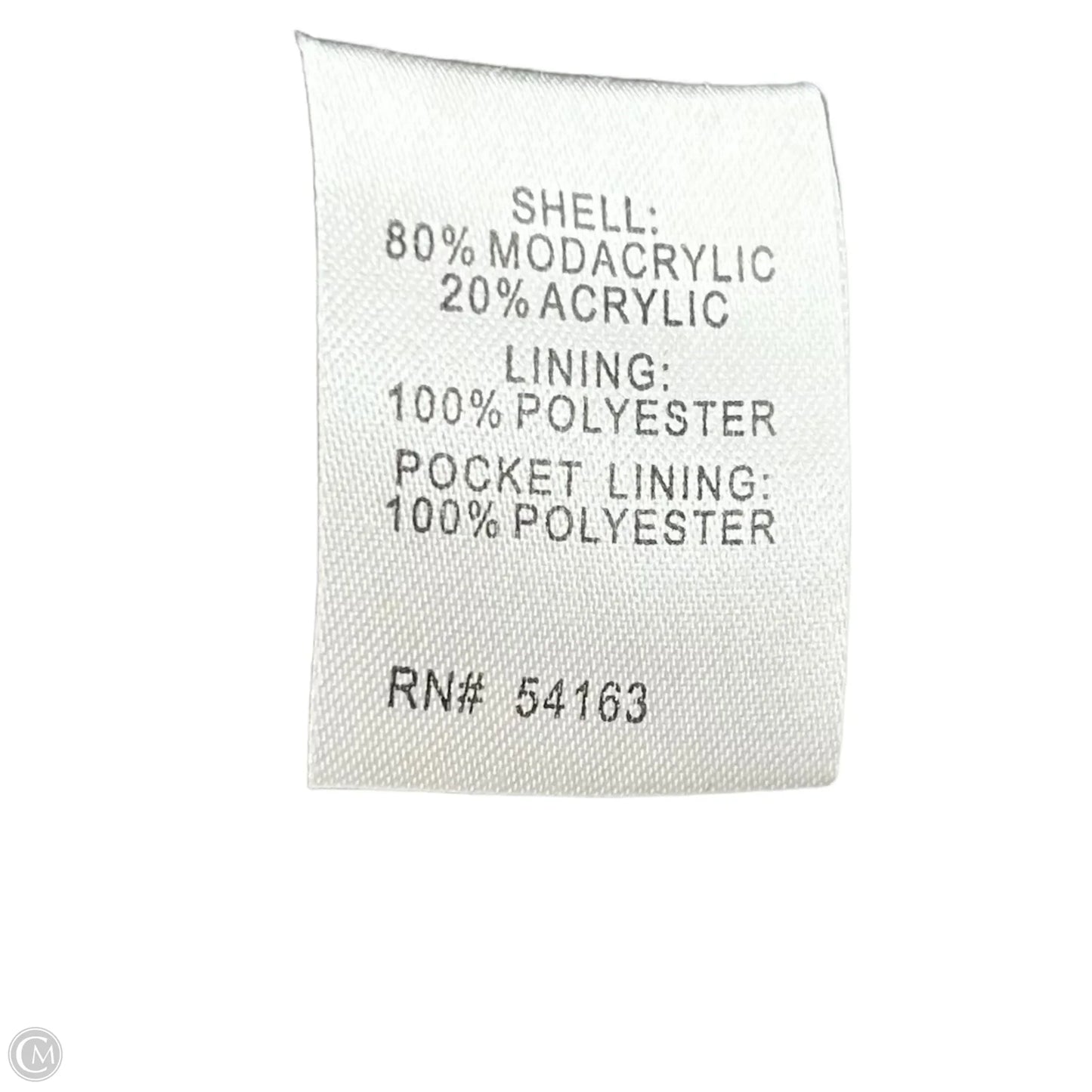 Coat Faux Fur By Calvin Klein, Size: Mp