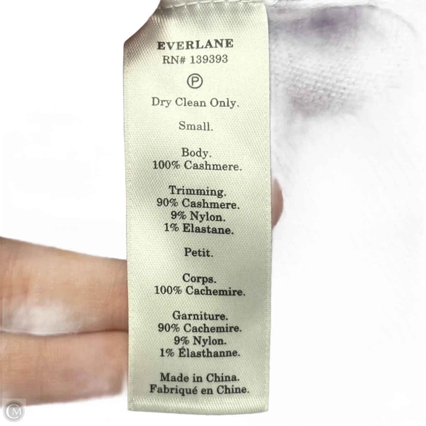 Sweater Cashmere By Everlane In Purple, Size: Xl