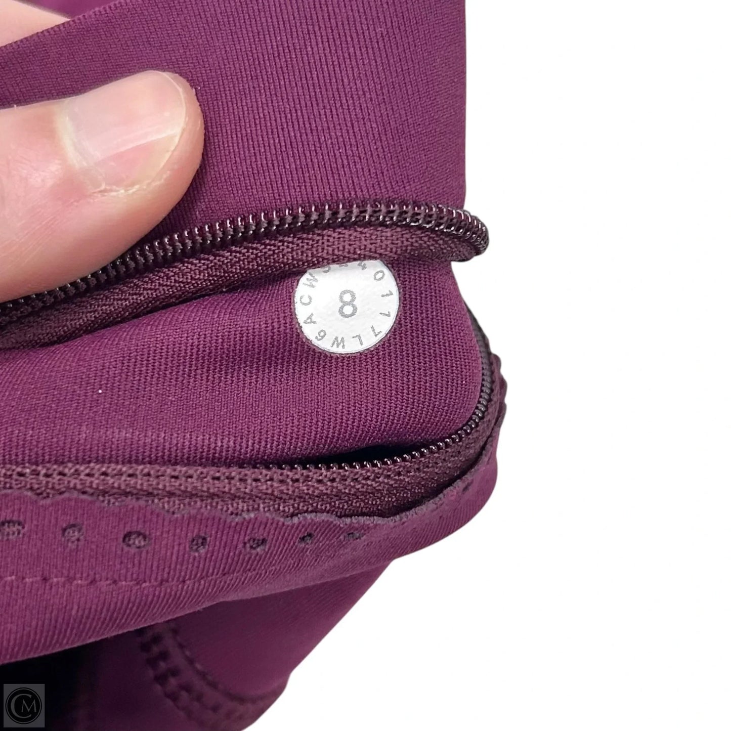 Athletic Leggings Capris By Lululemon In Purple, Size: S