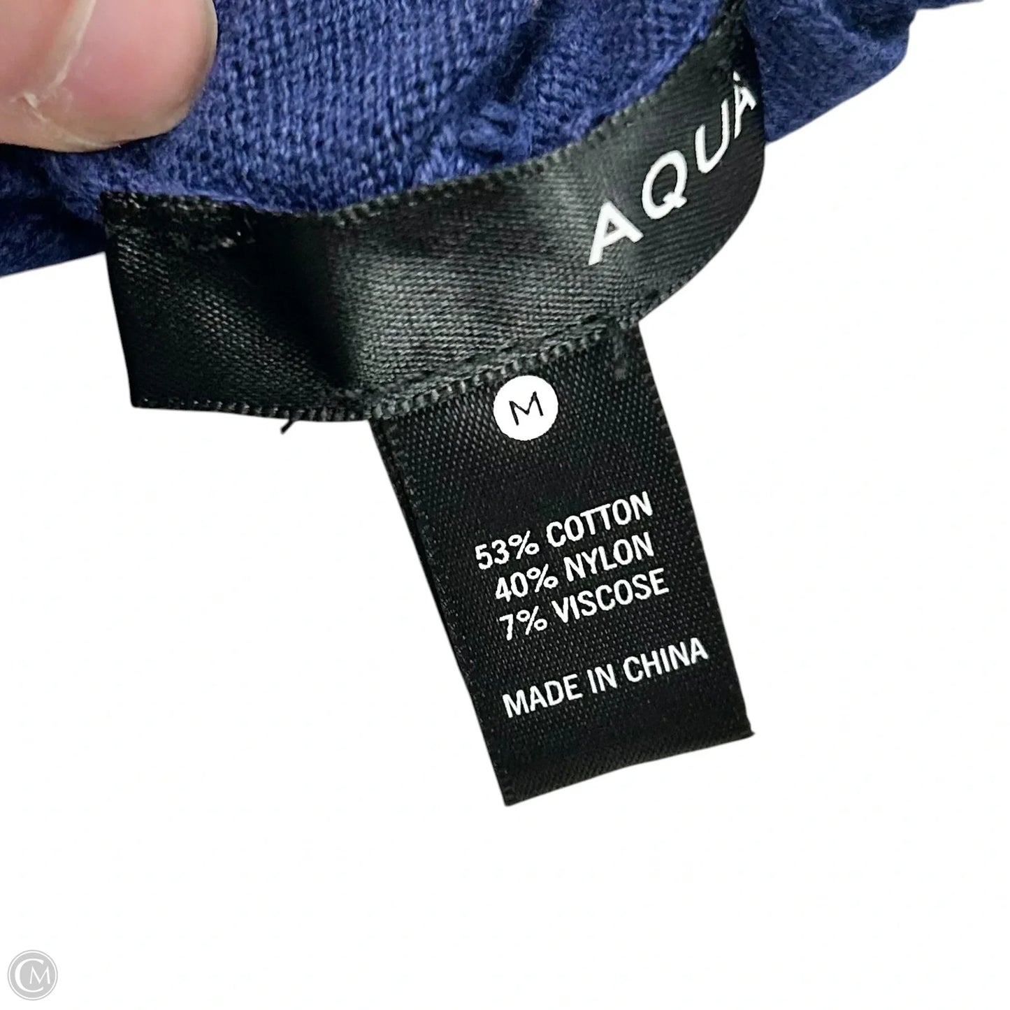 Sweater By Aqua In Tie Dye Print, Size: M
