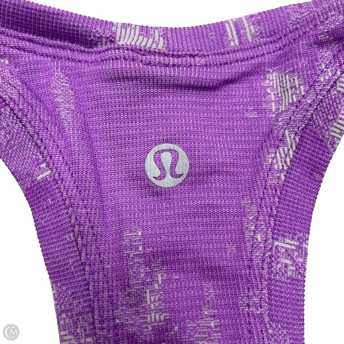 Athletic Tank Top By Lululemon In Tie Dye Print, Size: S