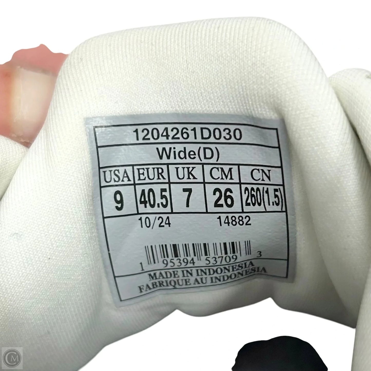 Shoes Athletic By Brooks In Blue & Grey, Size: 9
