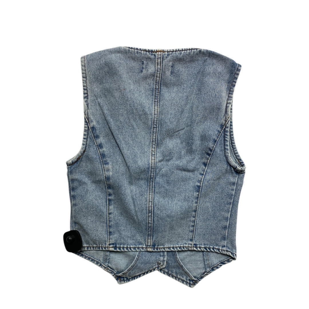 Top Sleeveless By Stoosh In Blue Denim, Size:S
