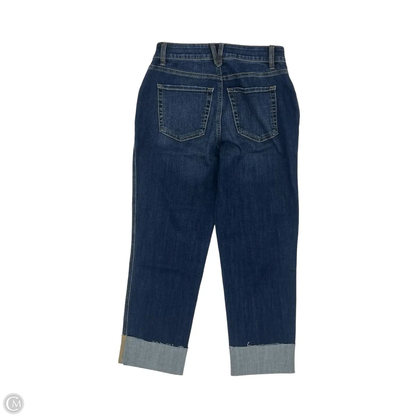 Jeans Cropped By Maurices In Blue Denim, Size: 4