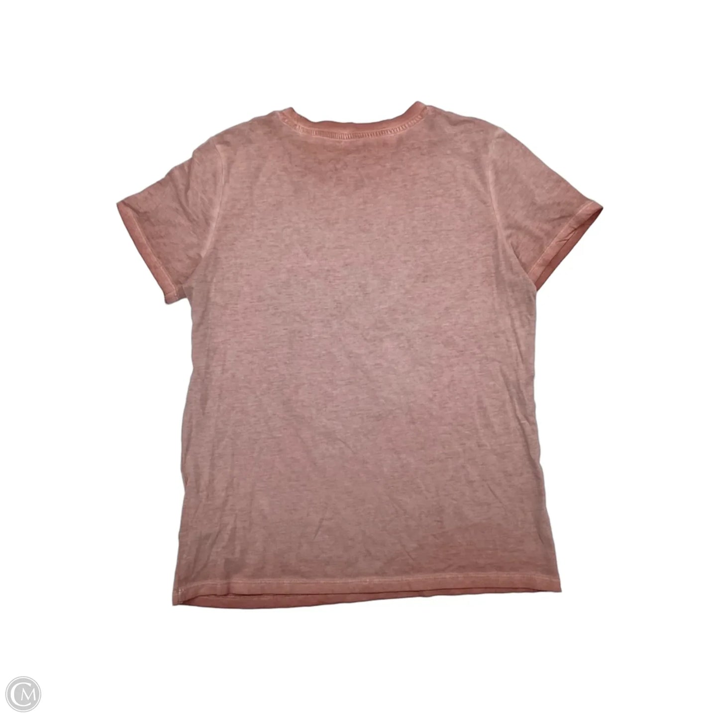 Top Short Sleeve By Guess In Orange, Size: Xs