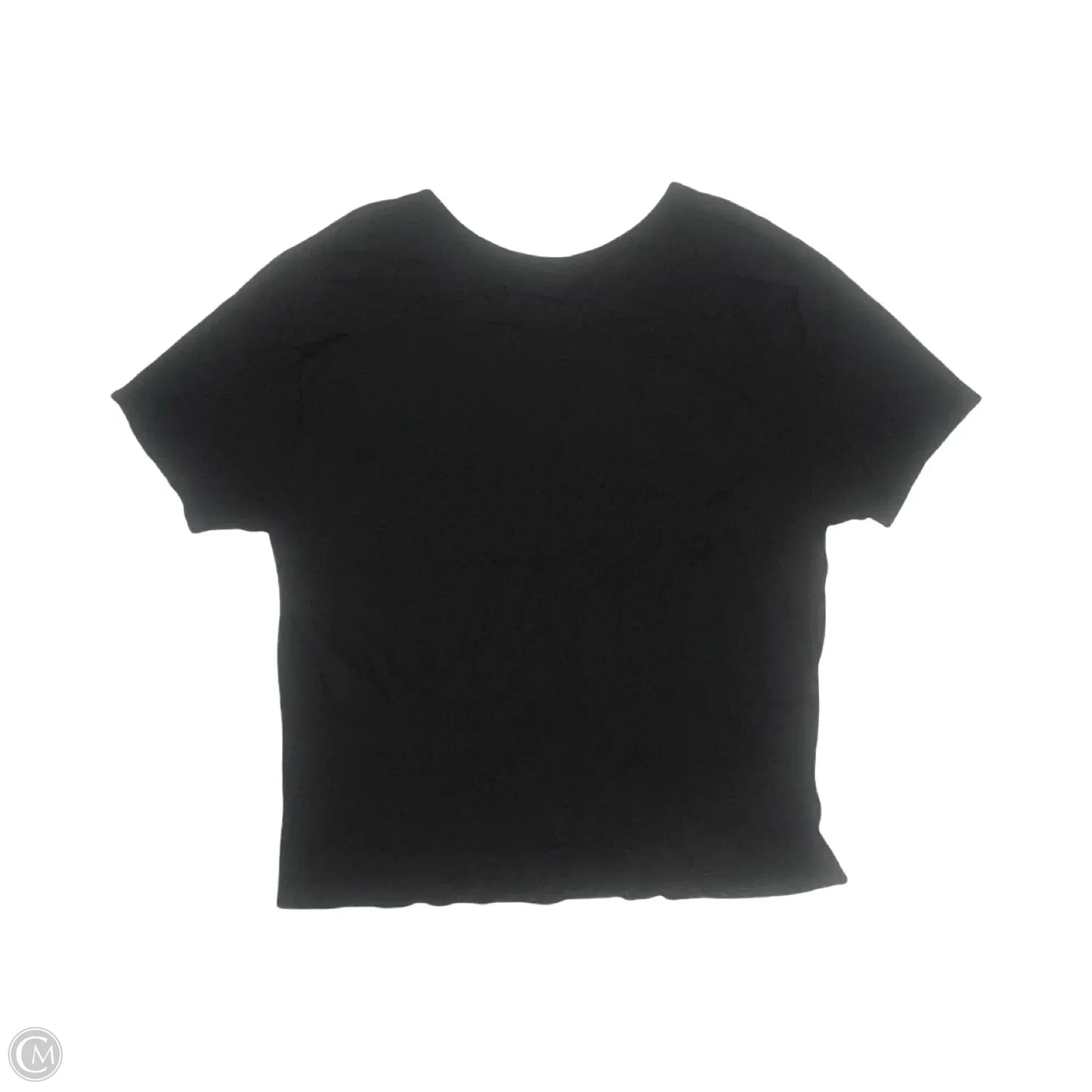 Athletic Top Short Sleeve By Mta Sport In Black, Size: 1x