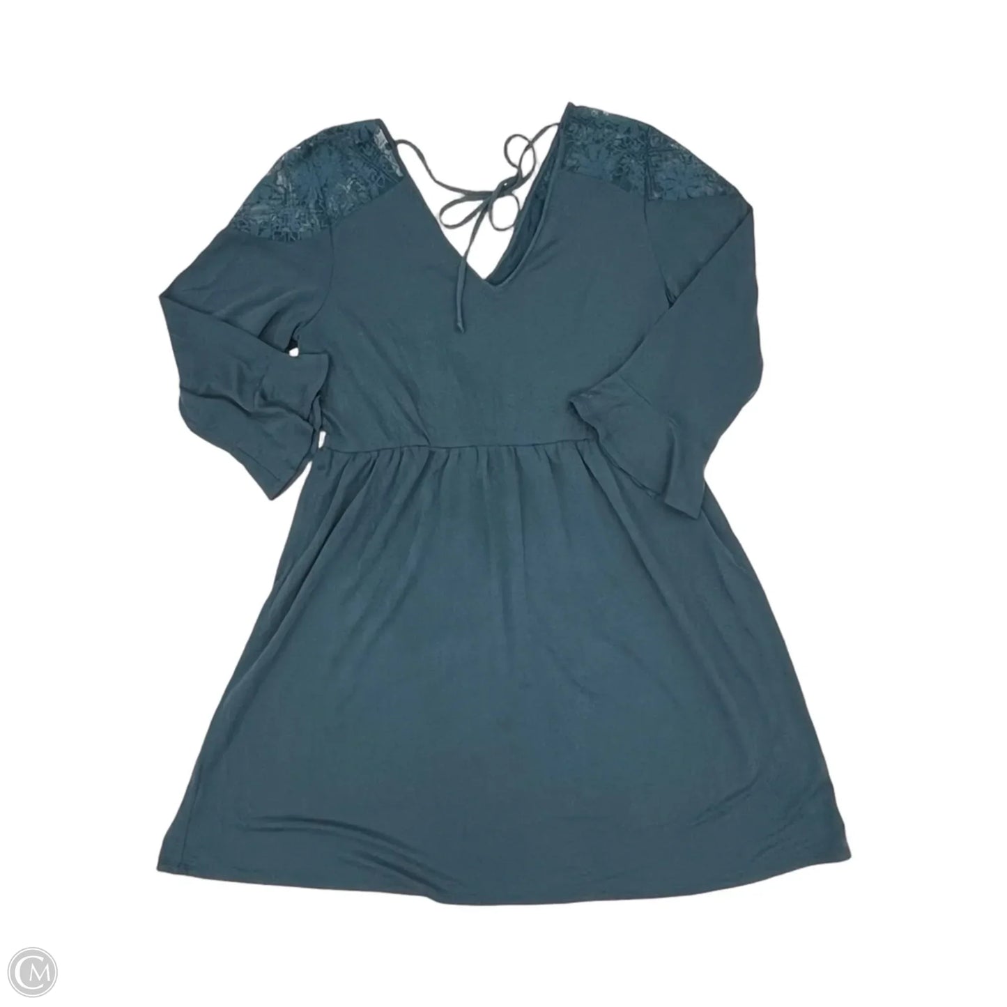 Dress Casual Short By Alya In Teal, Size: Xl
