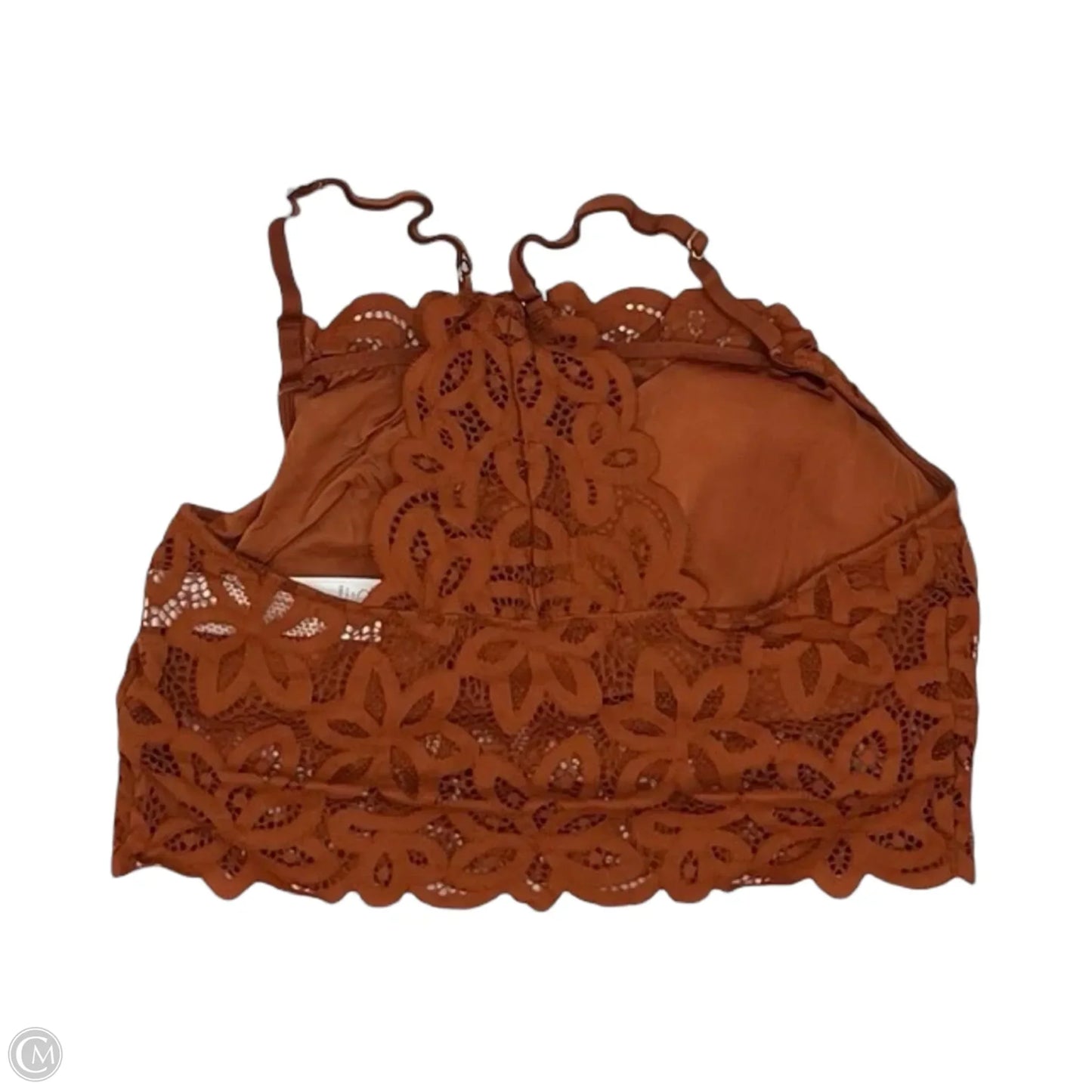 Bralette By Abercrombie And Fitch In Orange, Size: Xl