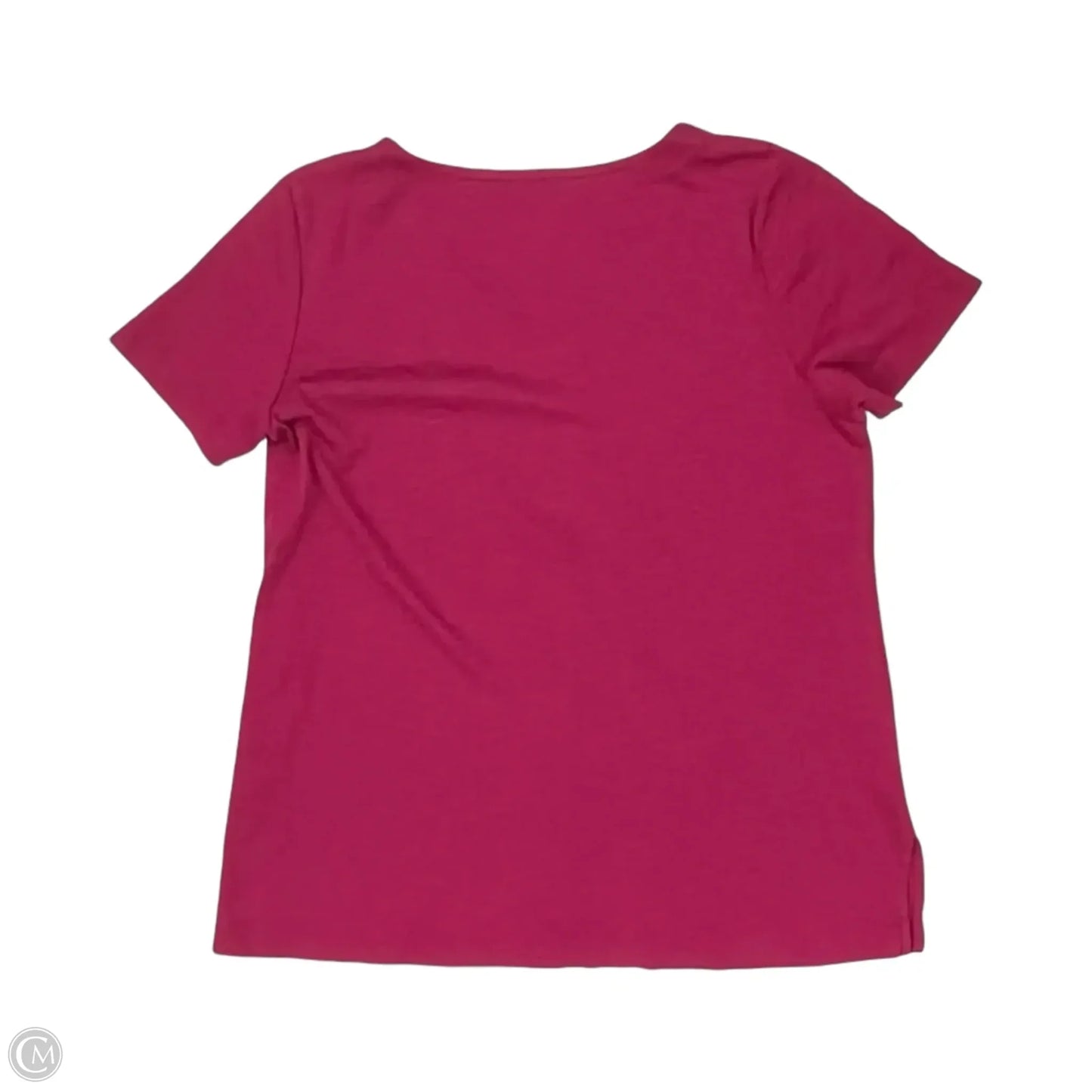 Top Short Sleeve By J. Jill In Pink, Size: M