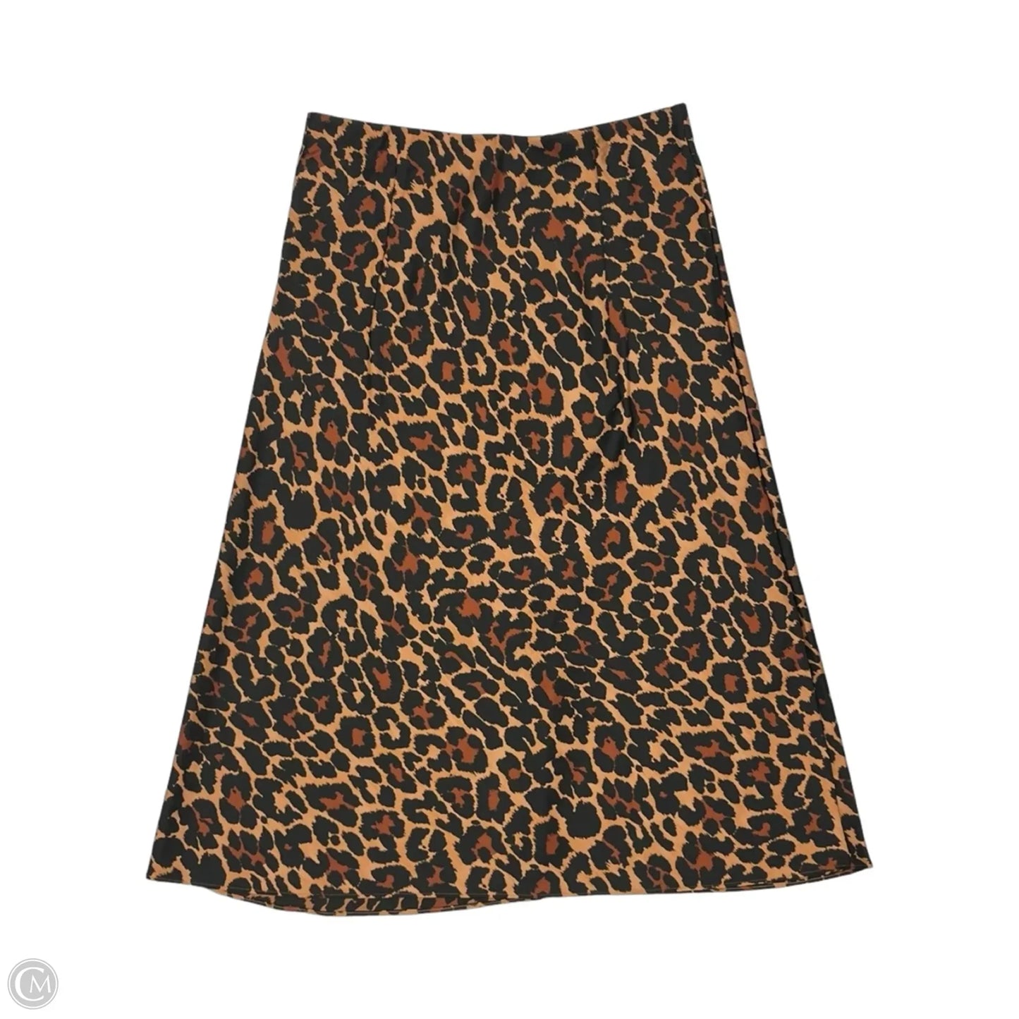 Skirt Midi By J. Crew In Leopard Print, Size: M