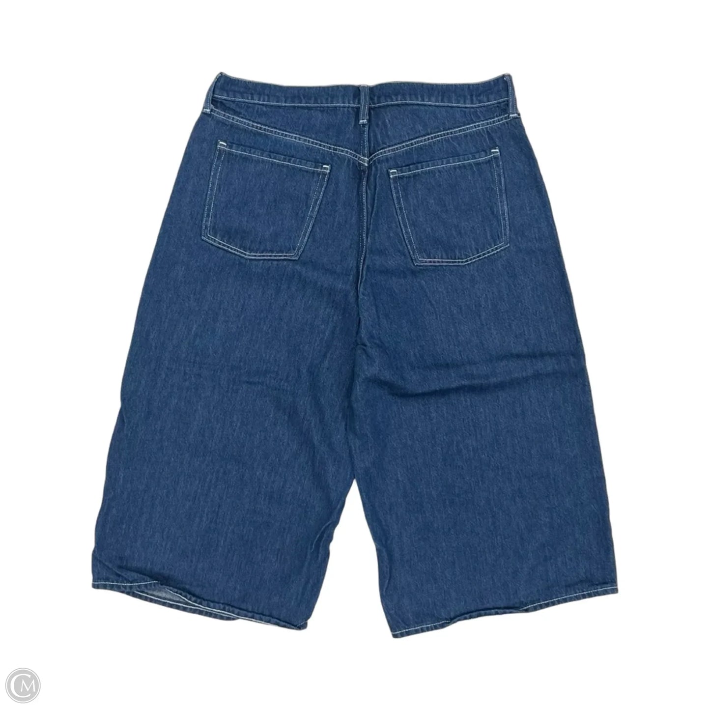 Pants Cropped By Old Navy In Blue Denim, Size: 14