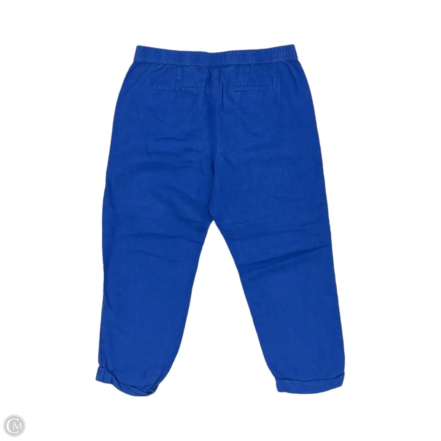 Pants Linen By J. Jill In Blue, Size: Mp