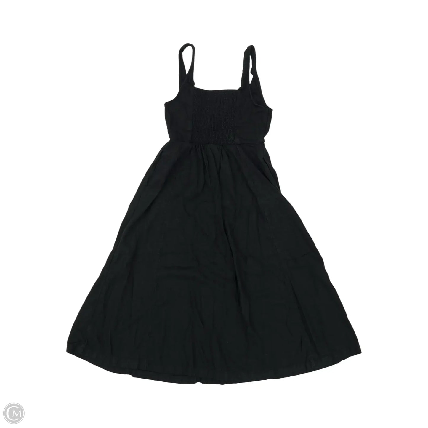 Dress Casual Midi By Old Navy In Black, Size: S