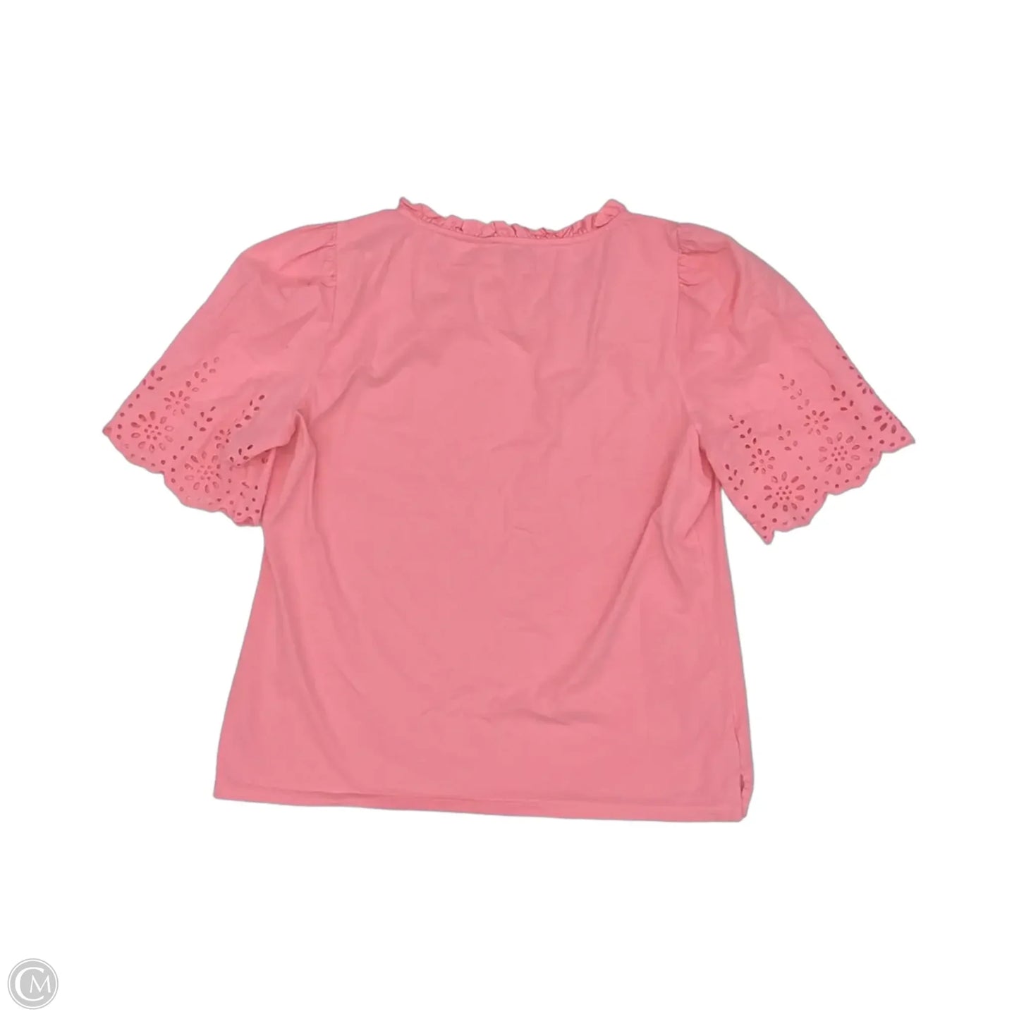 Top Short Sleeve By Talbots In Pink, Size: Xl