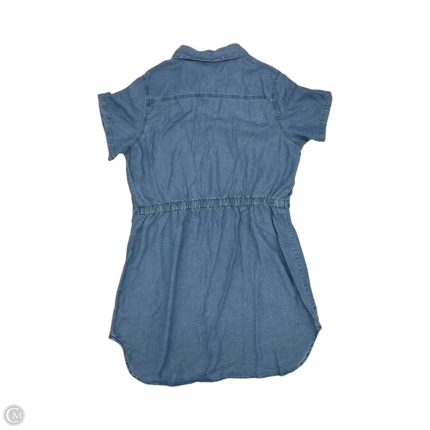 Dress Casual Short By Clothes Mentor In Blue Denim, Size: Xl