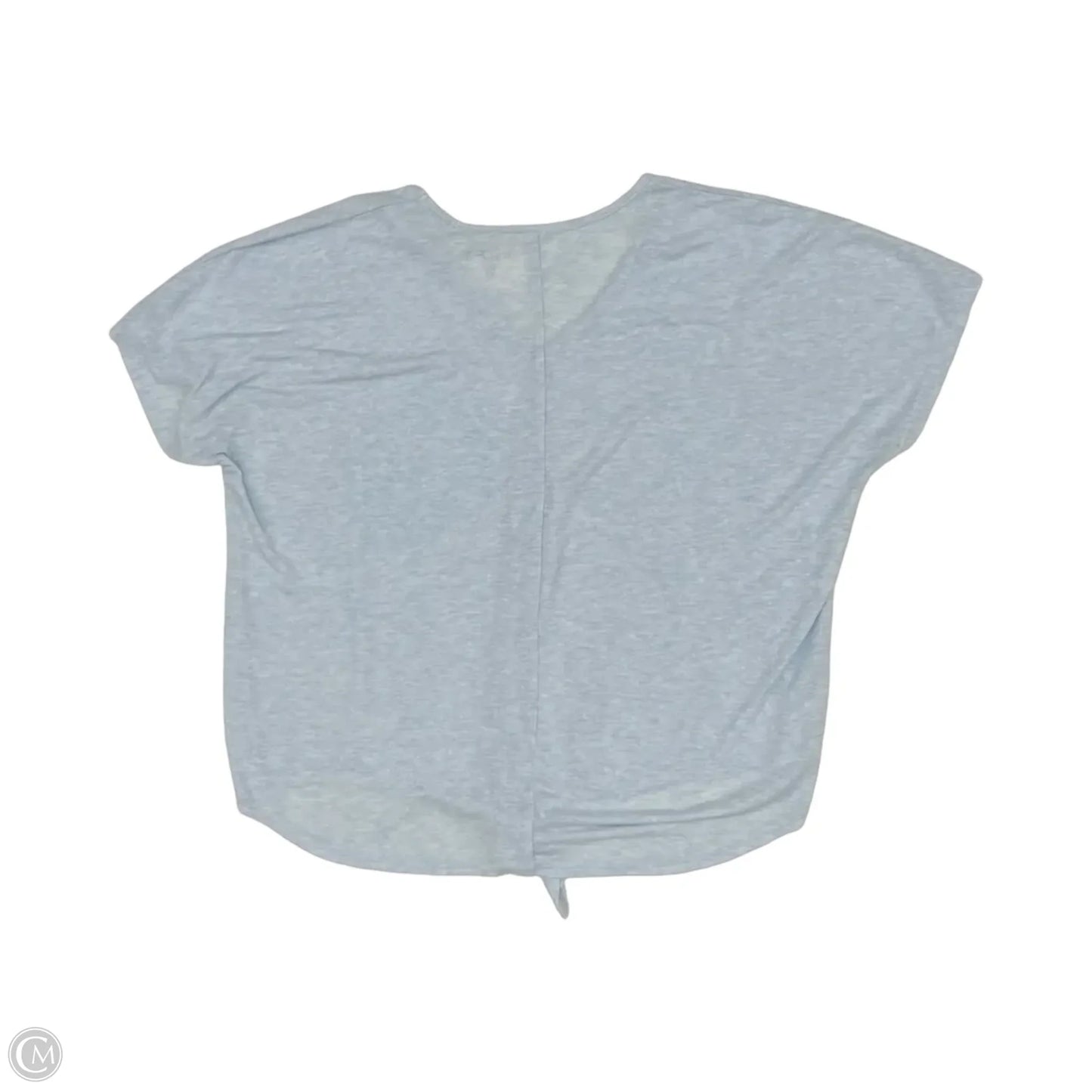 Top Short Sleeve By Loft In Blue, Size: Xl