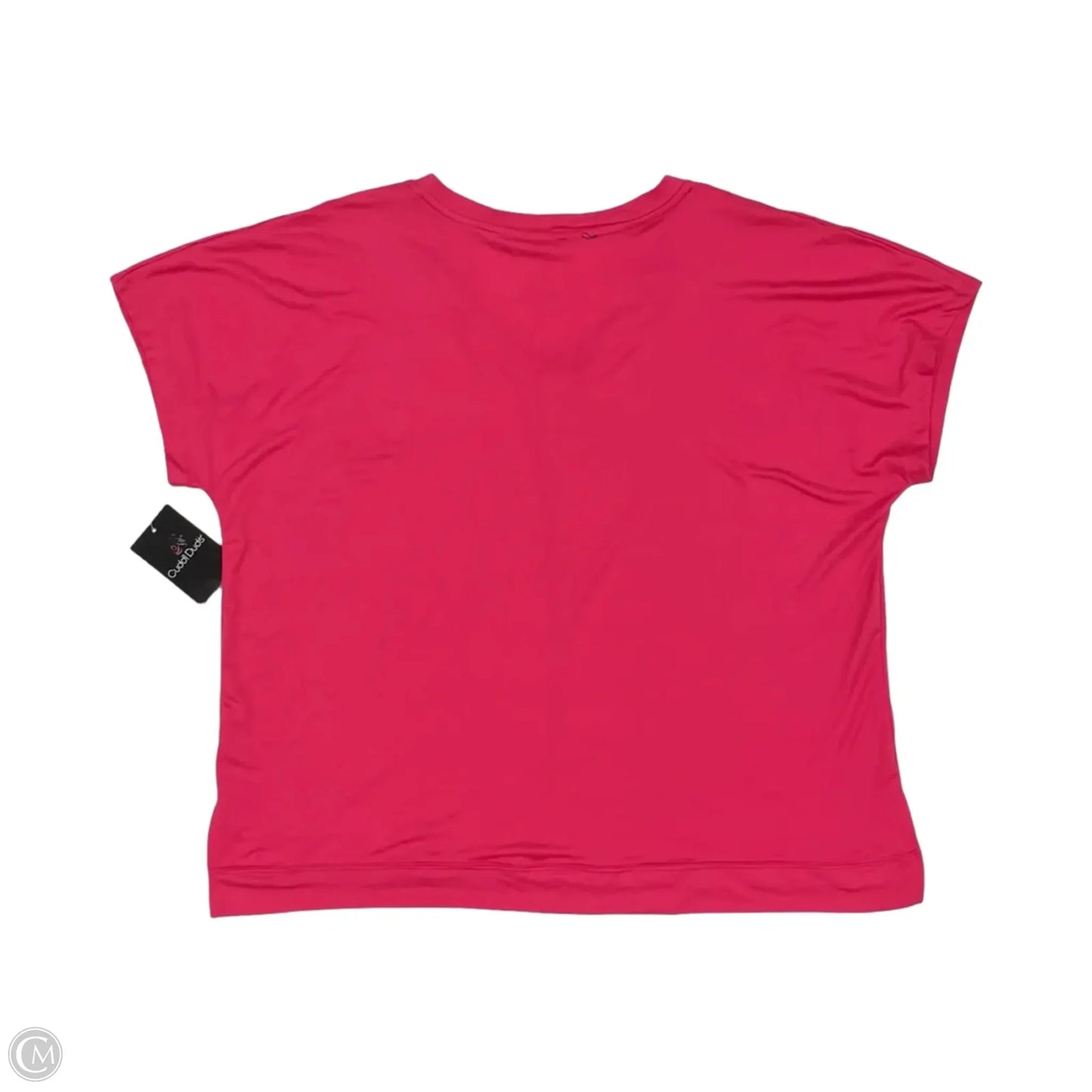 Top Short Sleeve By Cuddl Duds In Pink, Size: Xl