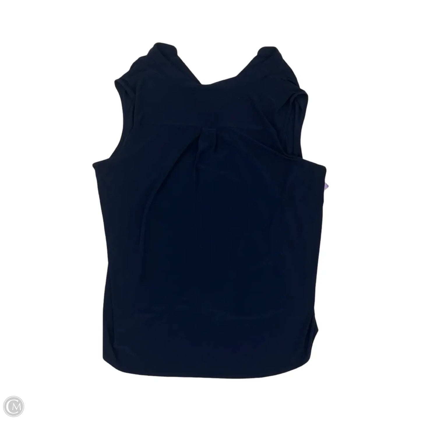 Blouse Sleeveless By Clothes Mentor In Navy, Size: 3x