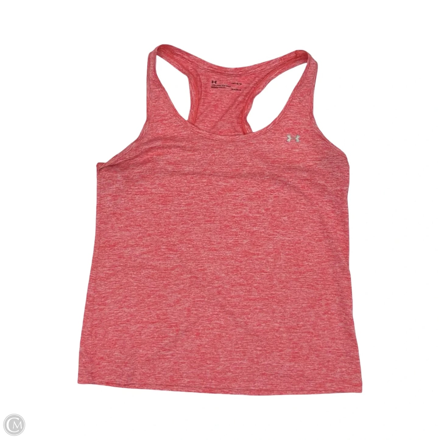 Athletic Tank Top By Under Armour In Orange, Size: L
