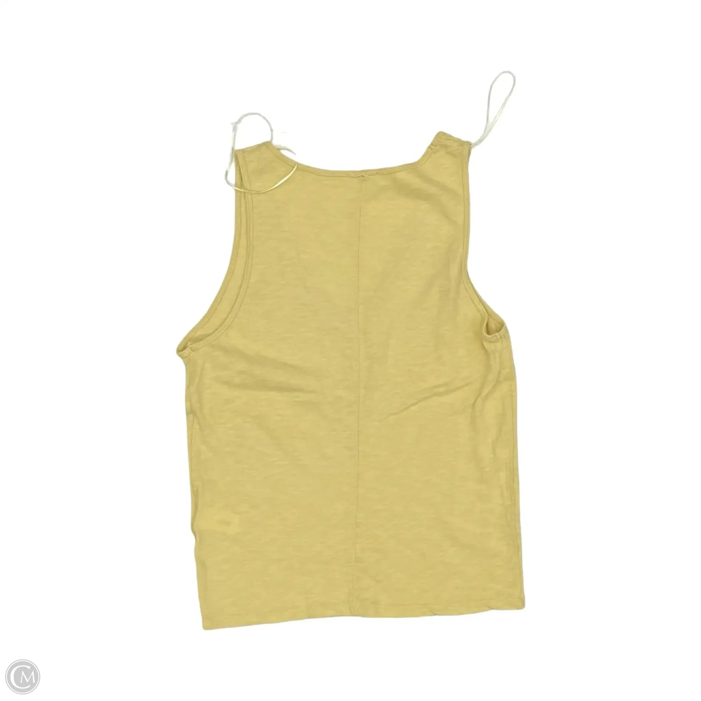 Tank Top By Zara In Yellow, Size: M
