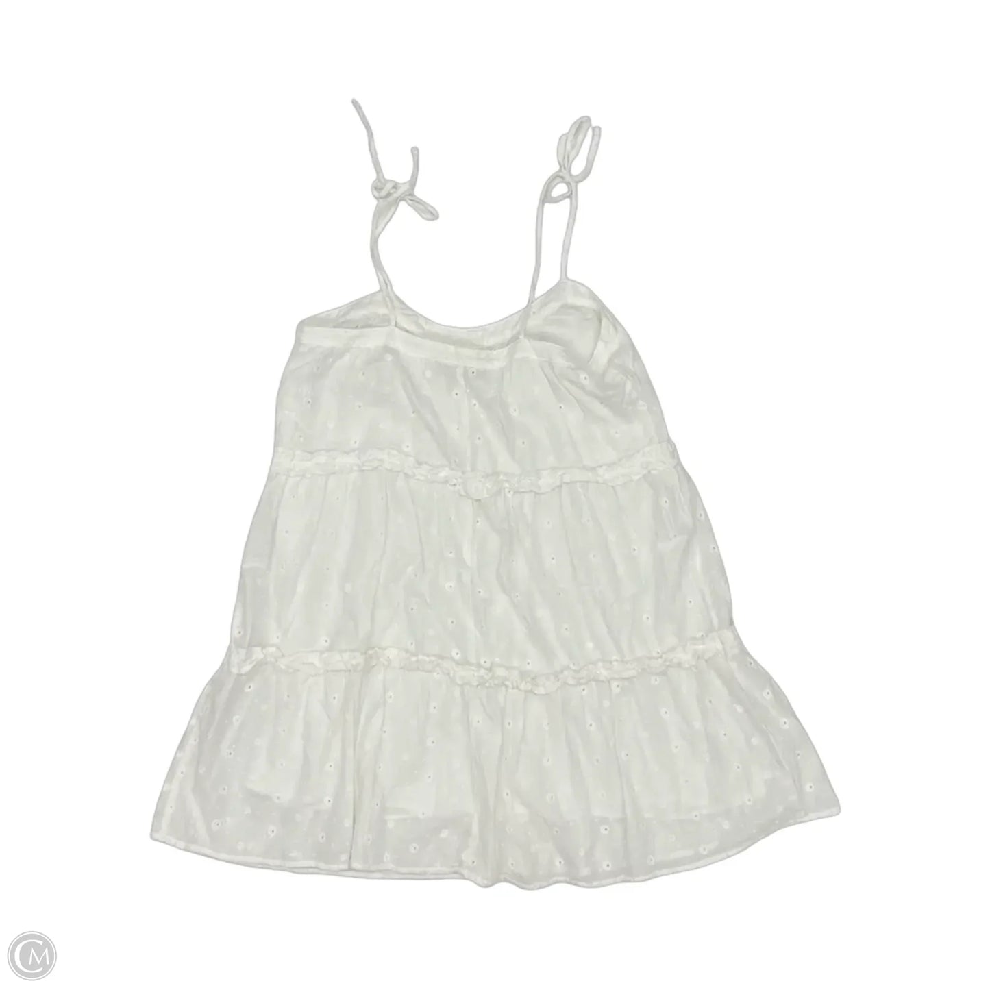 Dress Casual Short By Loft In Cream, Size: M