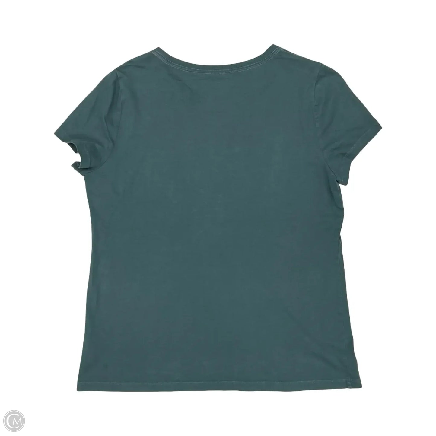 Top Short Sleeve By Gap In Green, Size: L