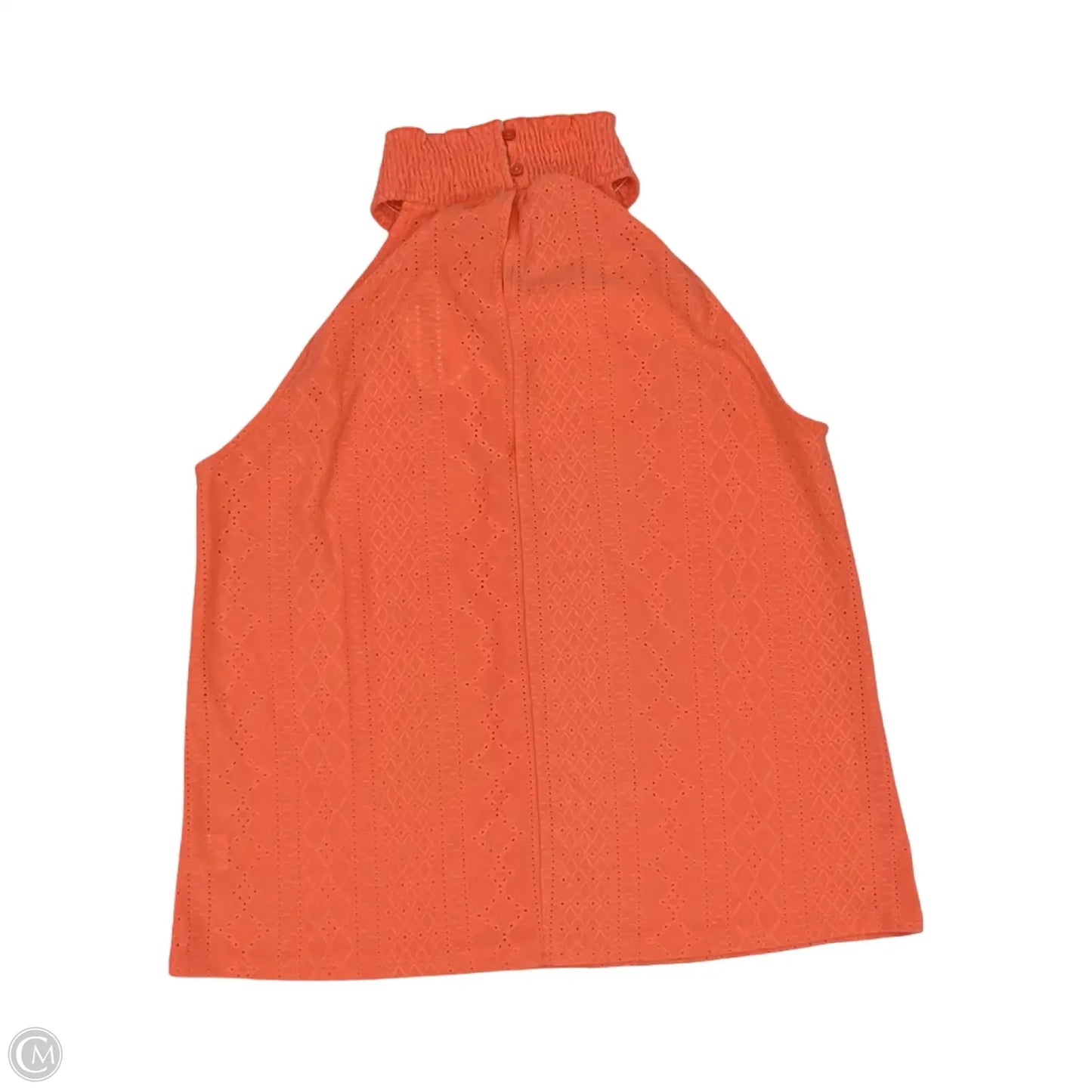 Blouse Sleeveless By Ny Collection In Orange, Size: 1x
