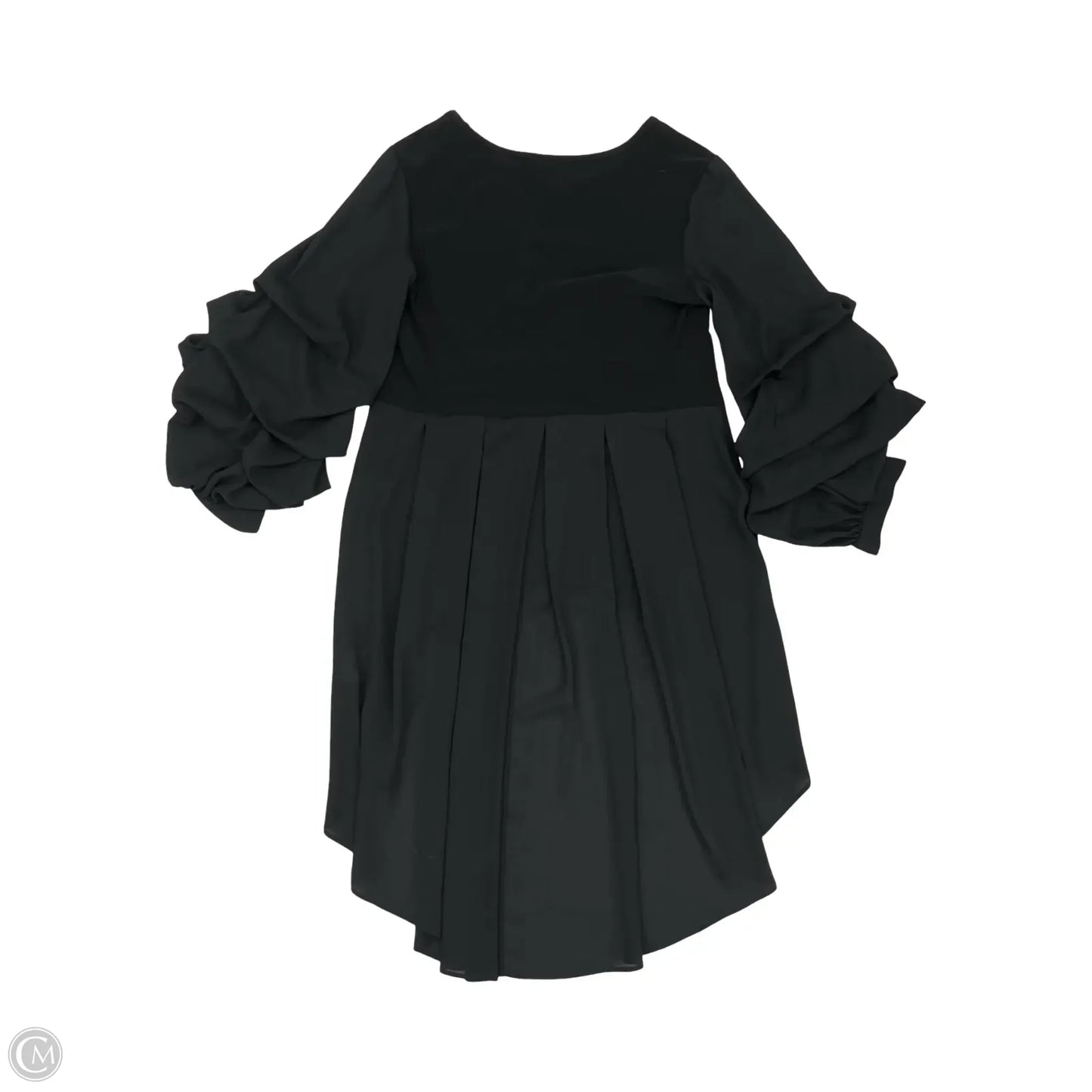 Tunic 3/4 Sleeve By Frank Lyman In Black, Size: 6