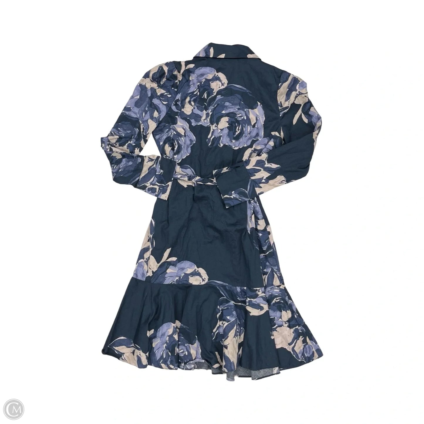 Dress Party Midi By Calvin Klein In Floral Print, Size: M