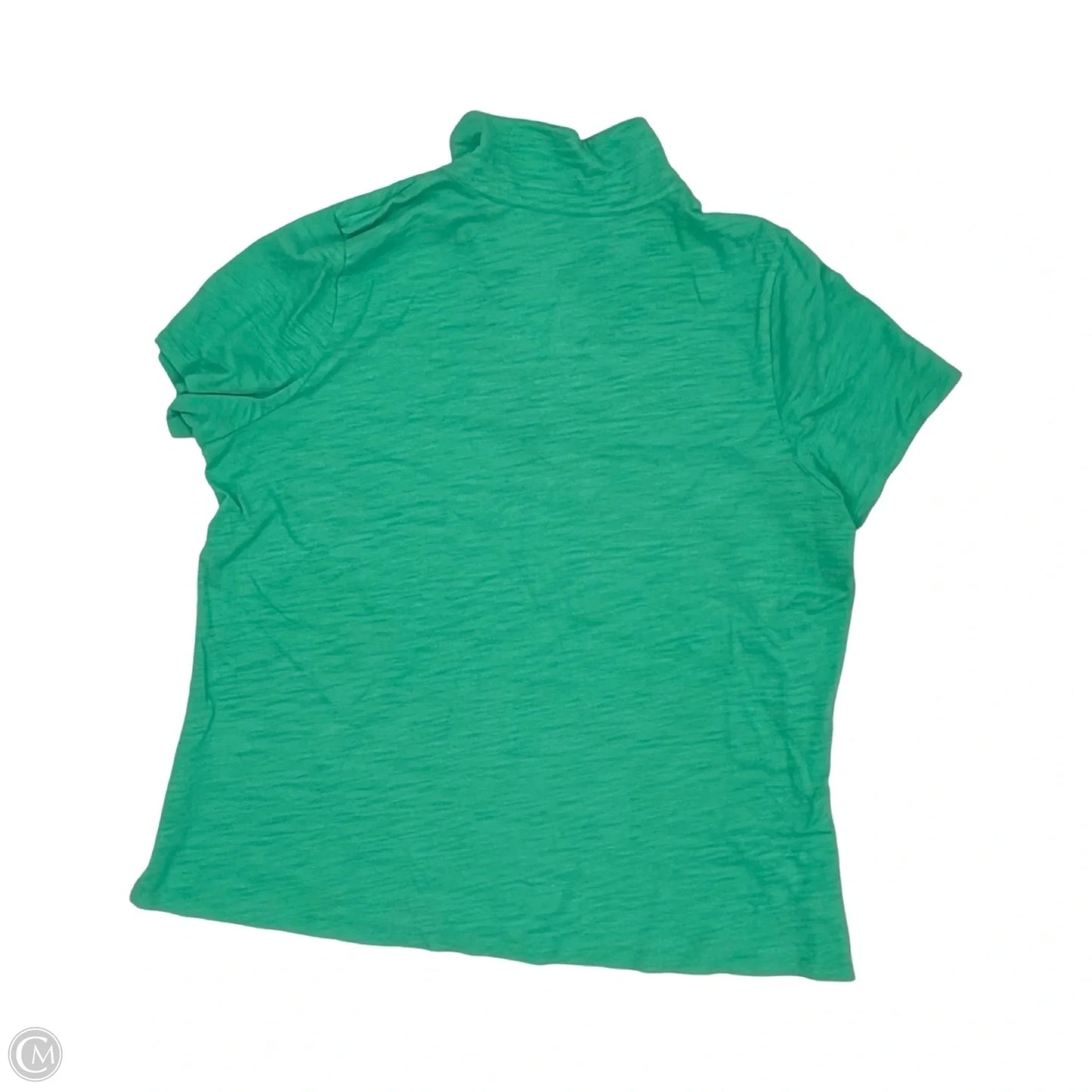 Top Short Sleeve By Belle By Kim Gravel In Green, Size: Xl
