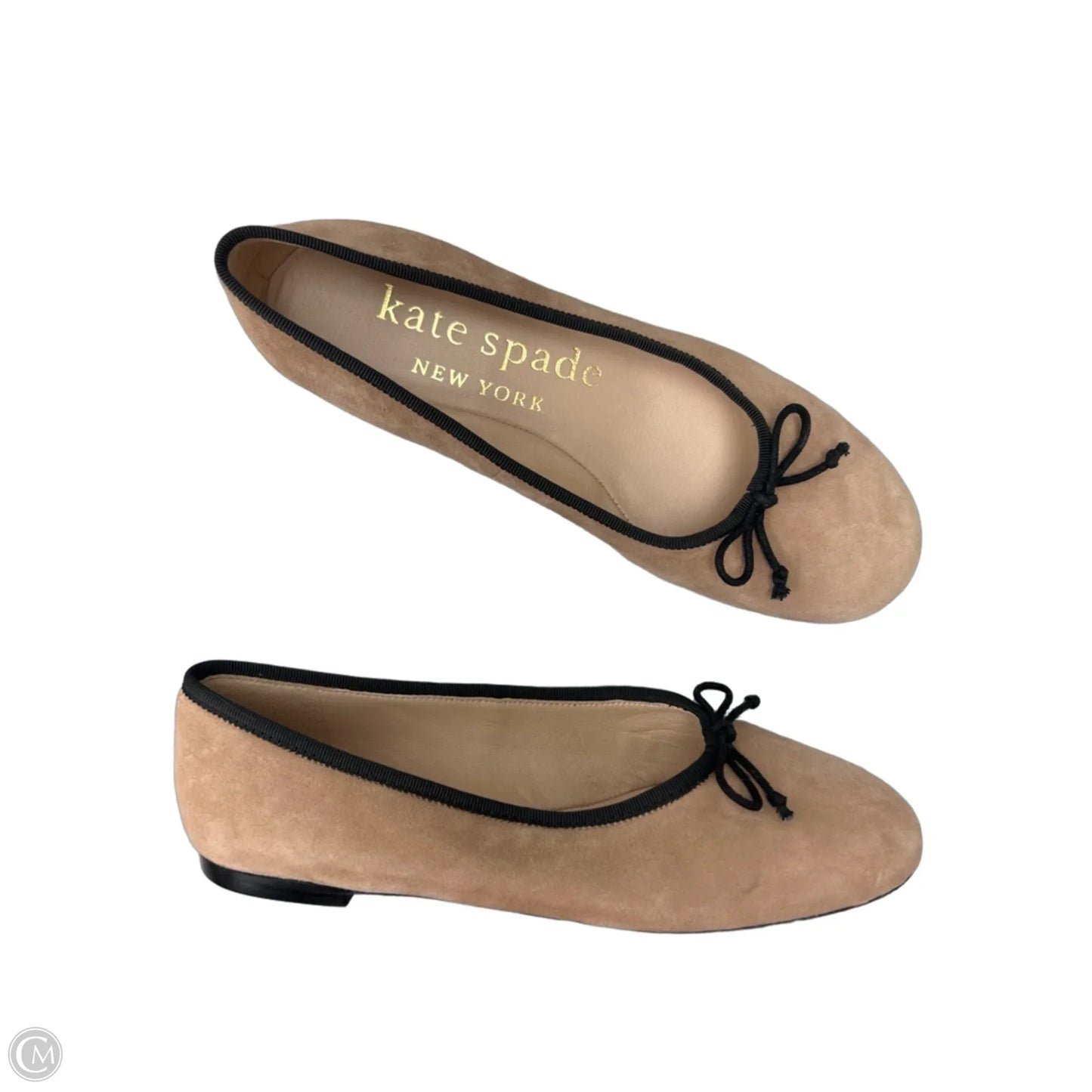 Shoes Designer By Kate Spade In Black & Tan, Size: 6