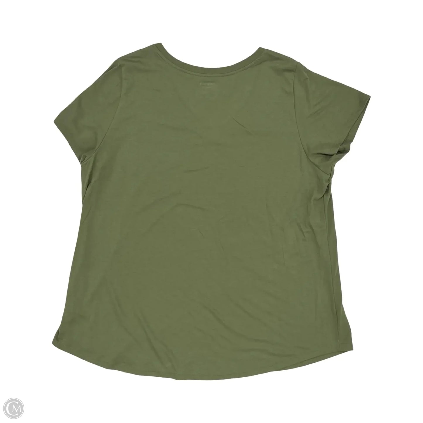 Top Short Sleeve By Torrid In Green, Size: 3x