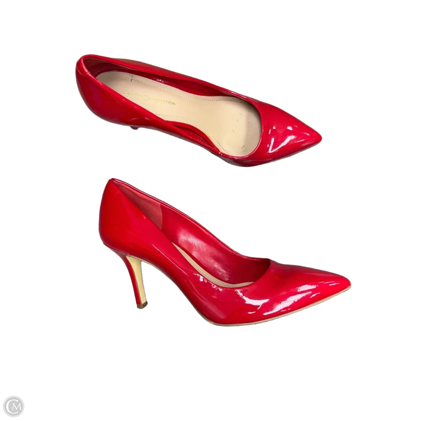 Shoes Heels Stiletto By Bcbg In Red, Size: 7.5