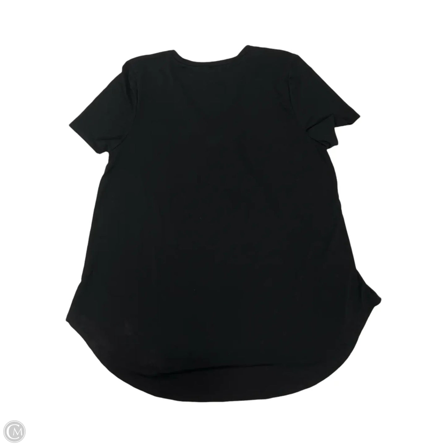Top Short Sleeve By Paisley Grace In Black, Size: 3x