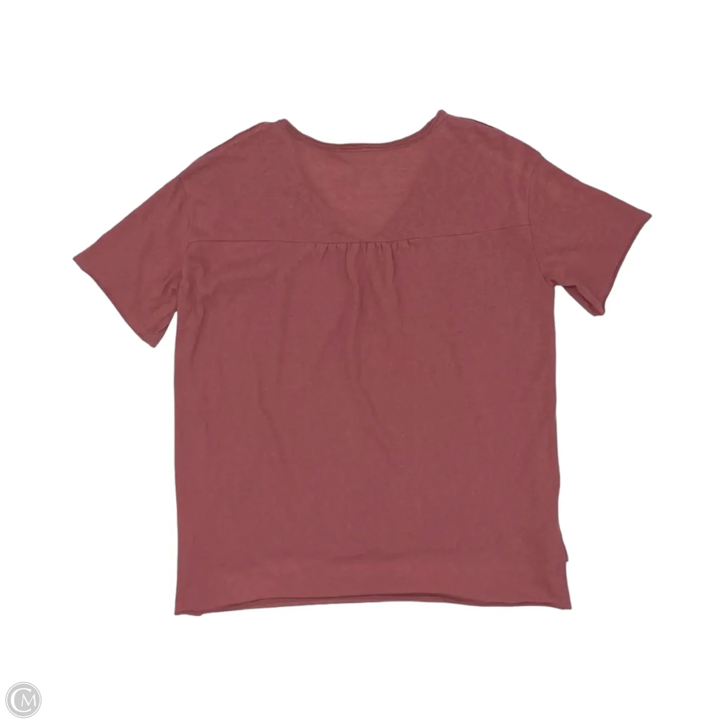 Top Short Sleeve By La Miel In Pink, Size: S