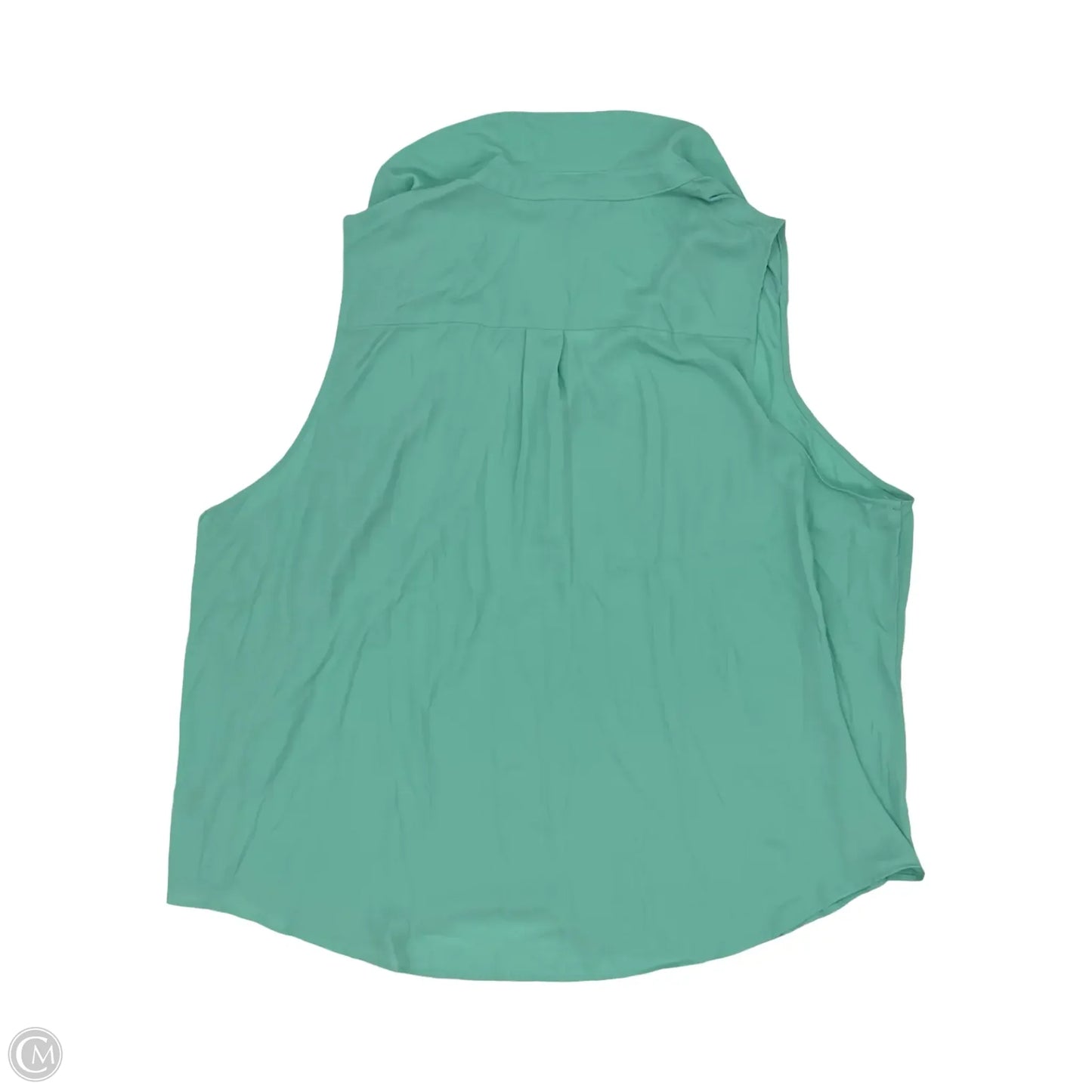 Blouse Sleeveless By Torrid In Green, Size: 4x