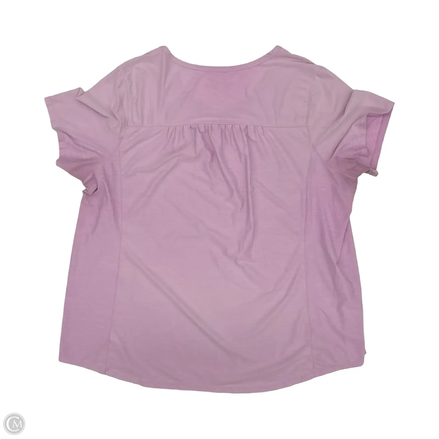 Top Short Sleeve By Duluth Trading In Pink, Size: 2x