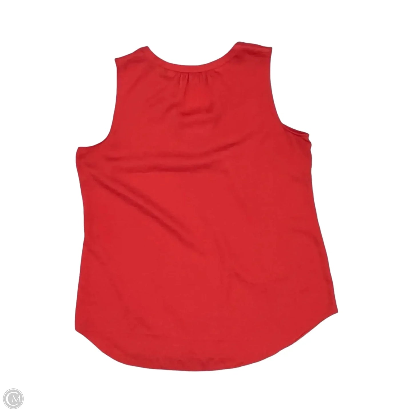 Blouse Sleeveless By Cabi In Orange, Size: L