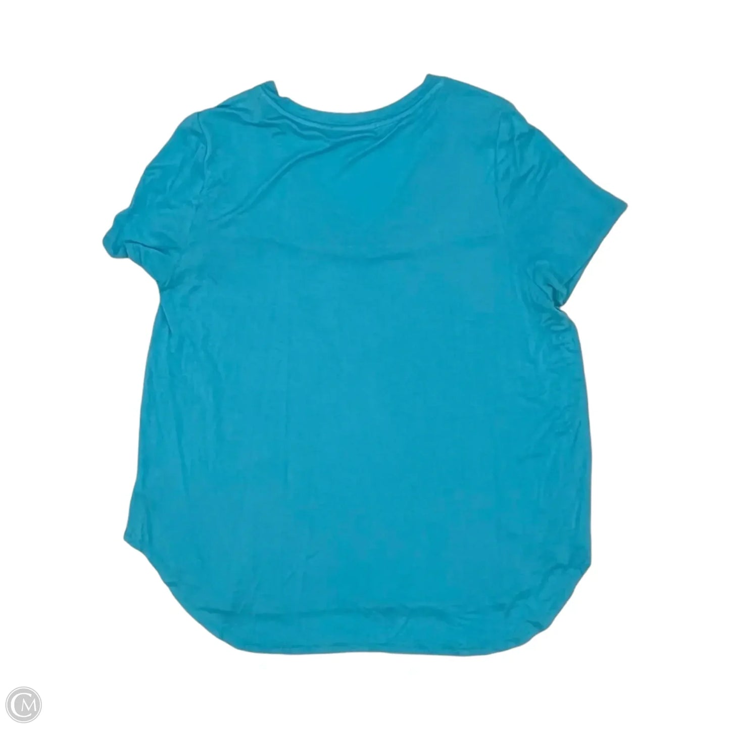 Top Short Sleeve By Clothes Mentor In Blue, Size: L