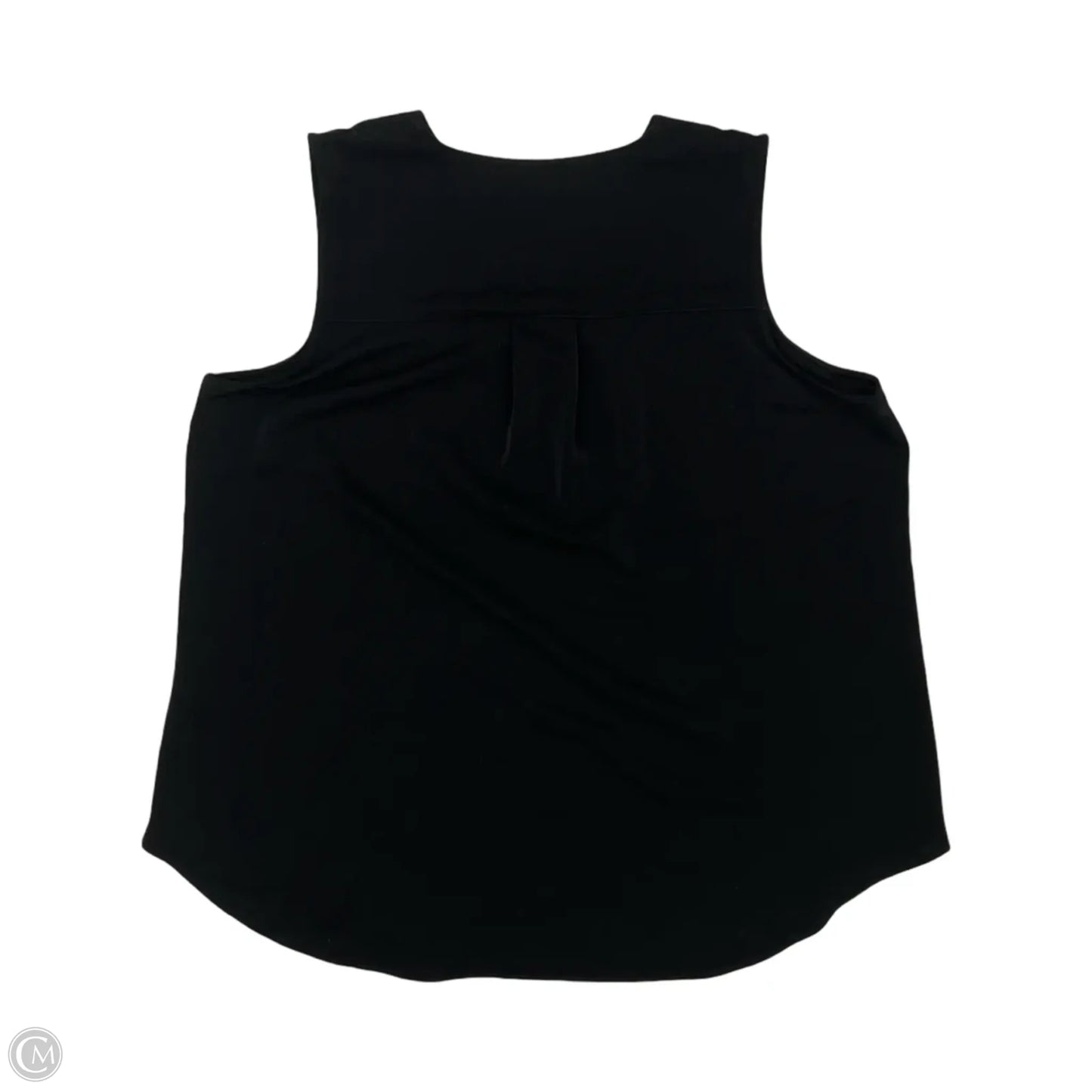 Blouse Sleeveless By Primark In Black, Size: M