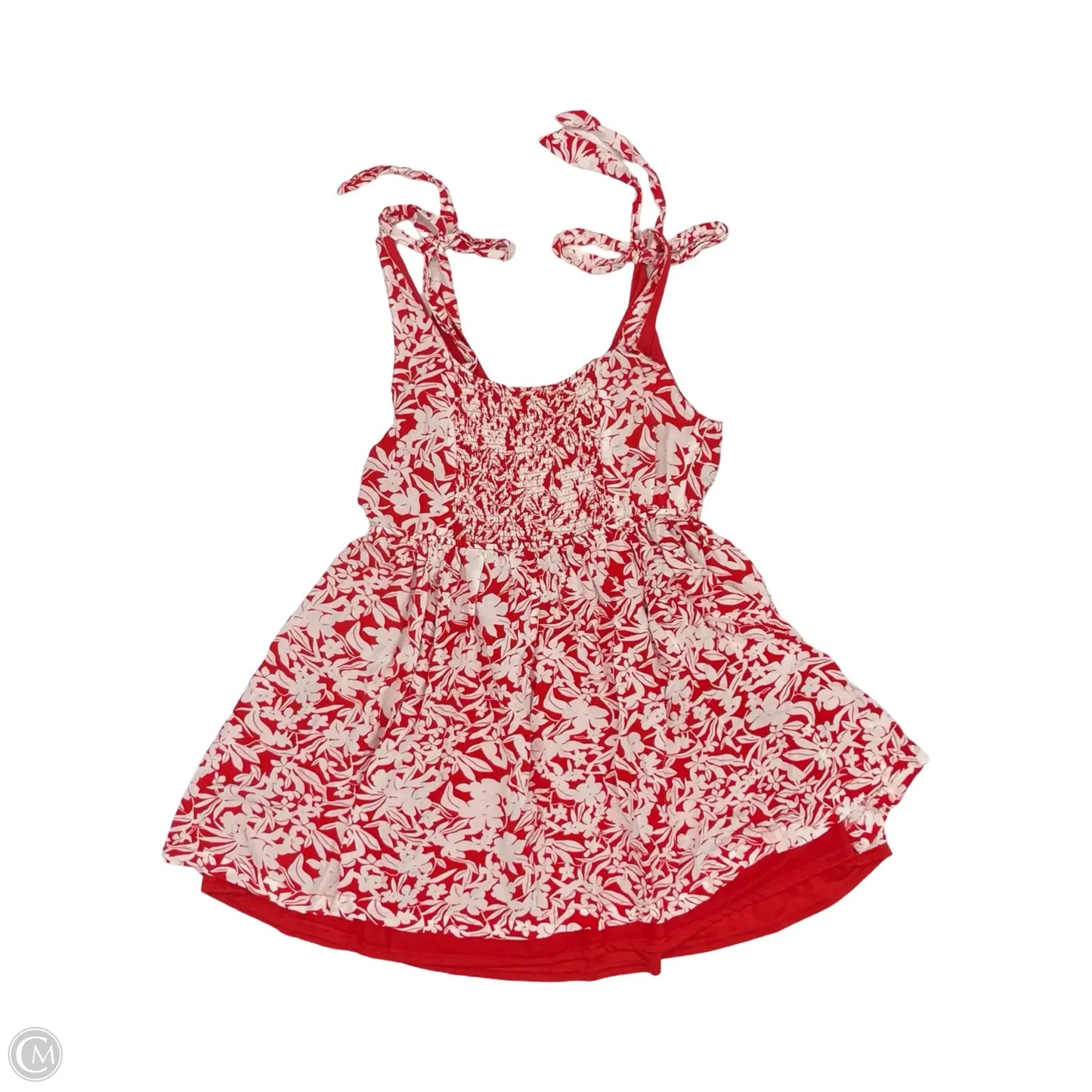 Dress Casual Short By Jodifl In Red & White, Size: M