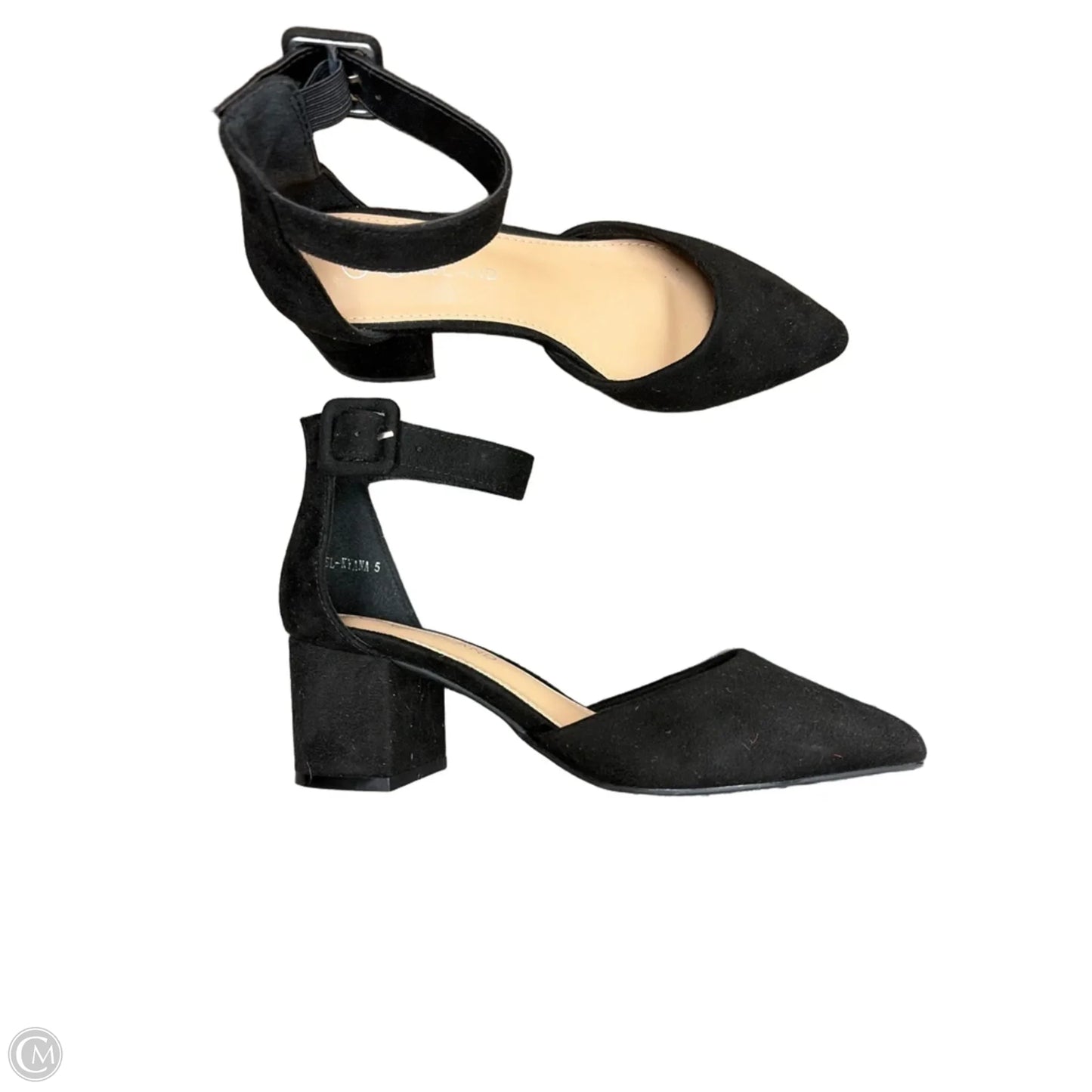 Shoes Heels Block By Cmf In Black, Size: 5