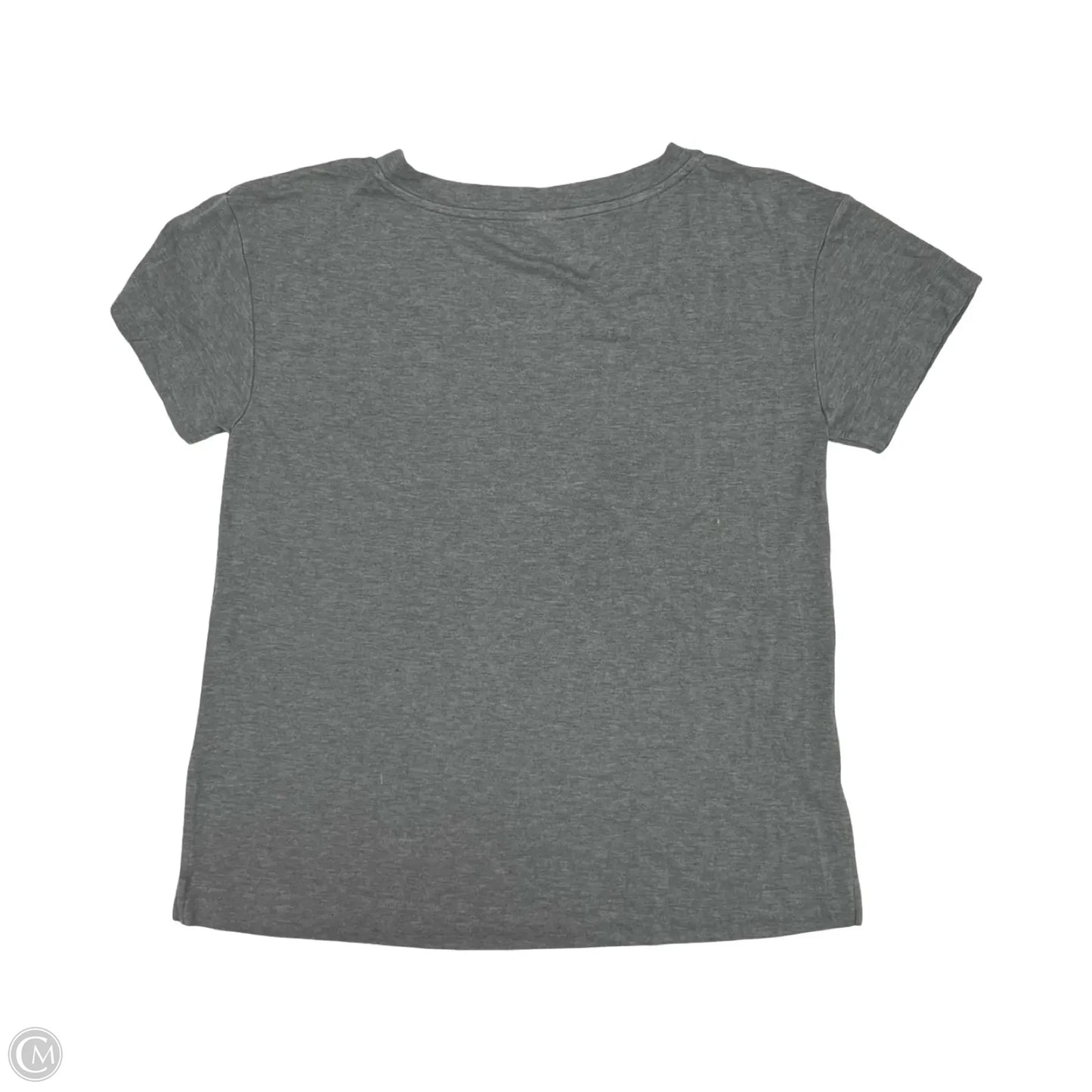 Top Short Sleeve By Soma In Grey, Size: M