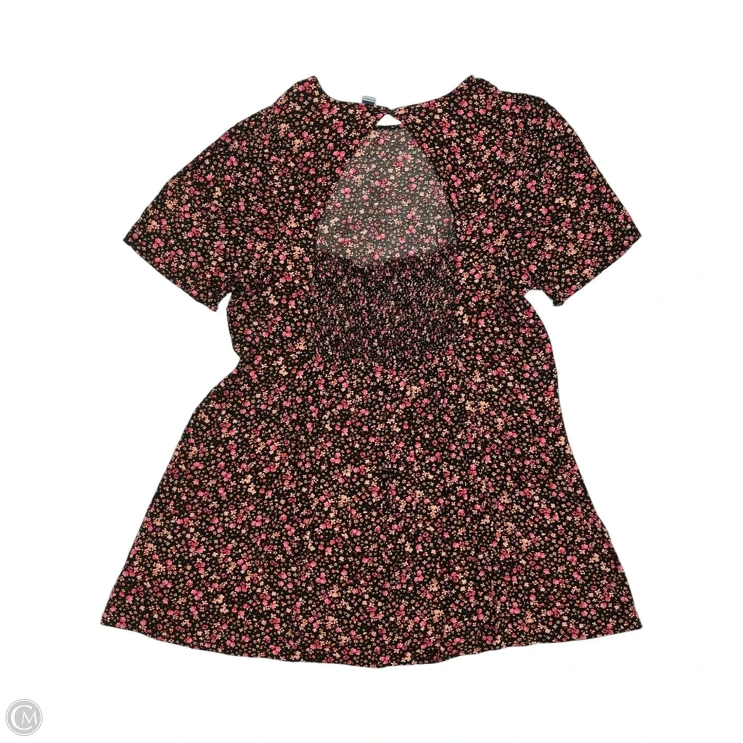 Dress Casual Short By Old Navy In Floral Print, Size: Xxl
